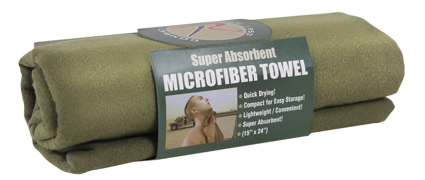 Rothco Microfiber Towel LARSON TACTICAL SUPPLY