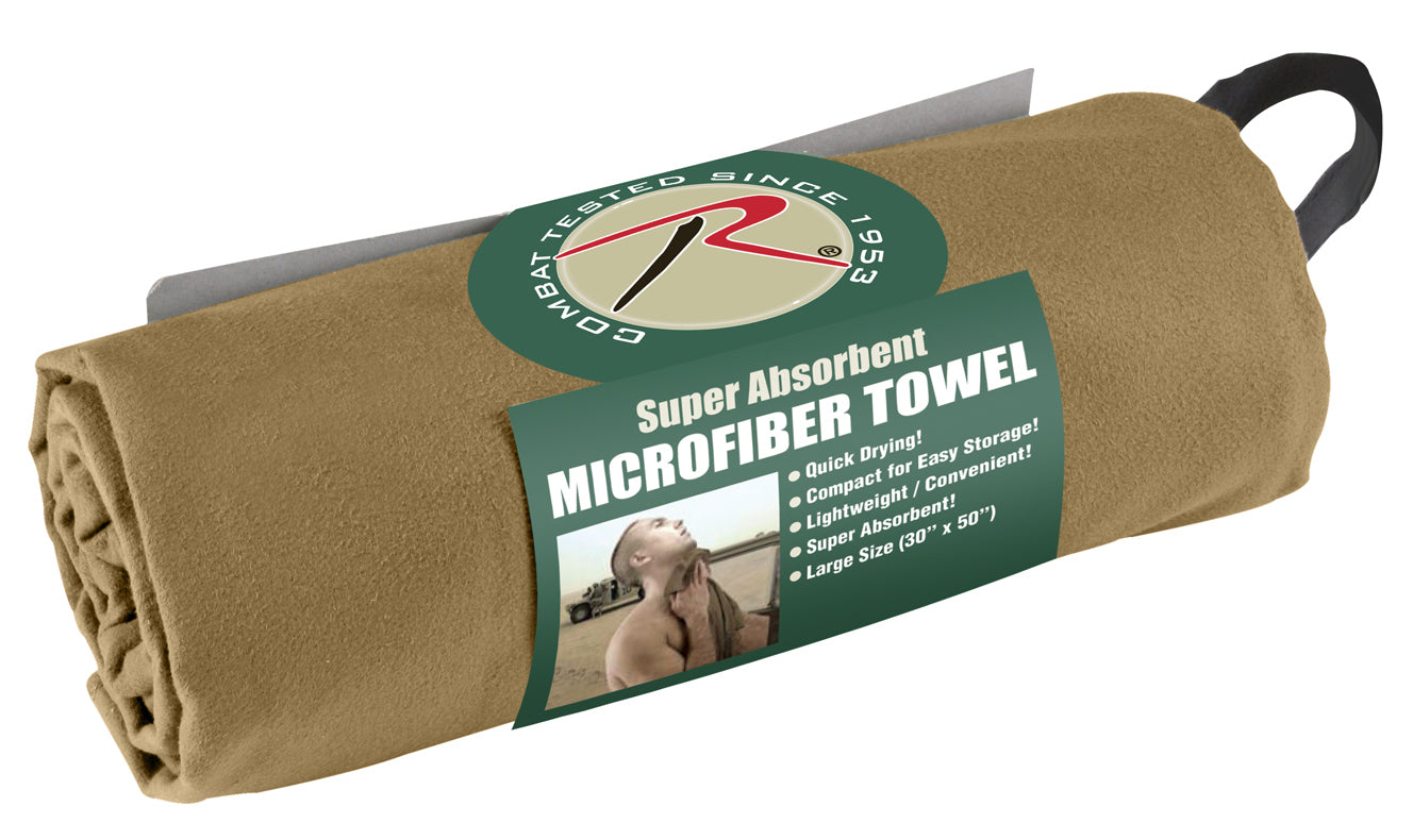 Rothco Microfiber Towel LARSON TACTICAL SUPPLY