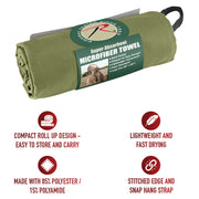 Rothco Microfiber Towel LARSON TACTICAL SUPPLY