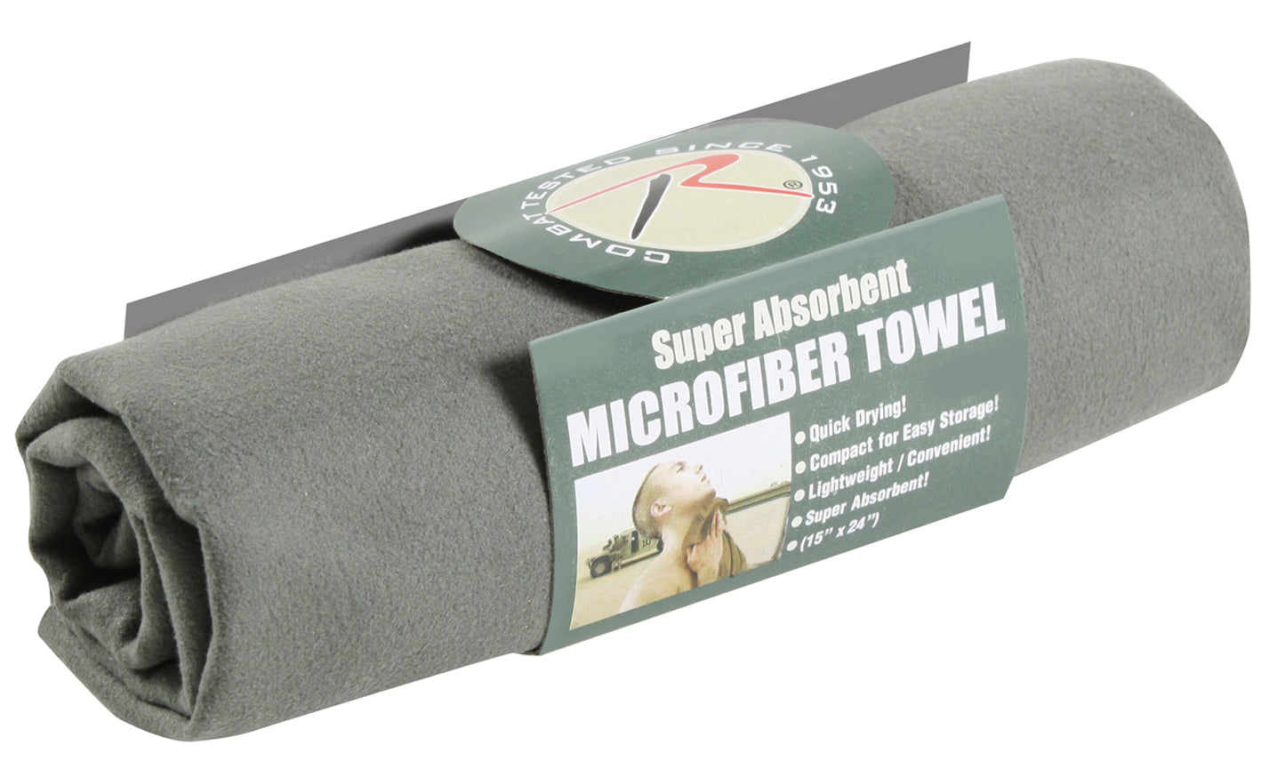 Rothco Microfiber Towel LARSON TACTICAL SUPPLY