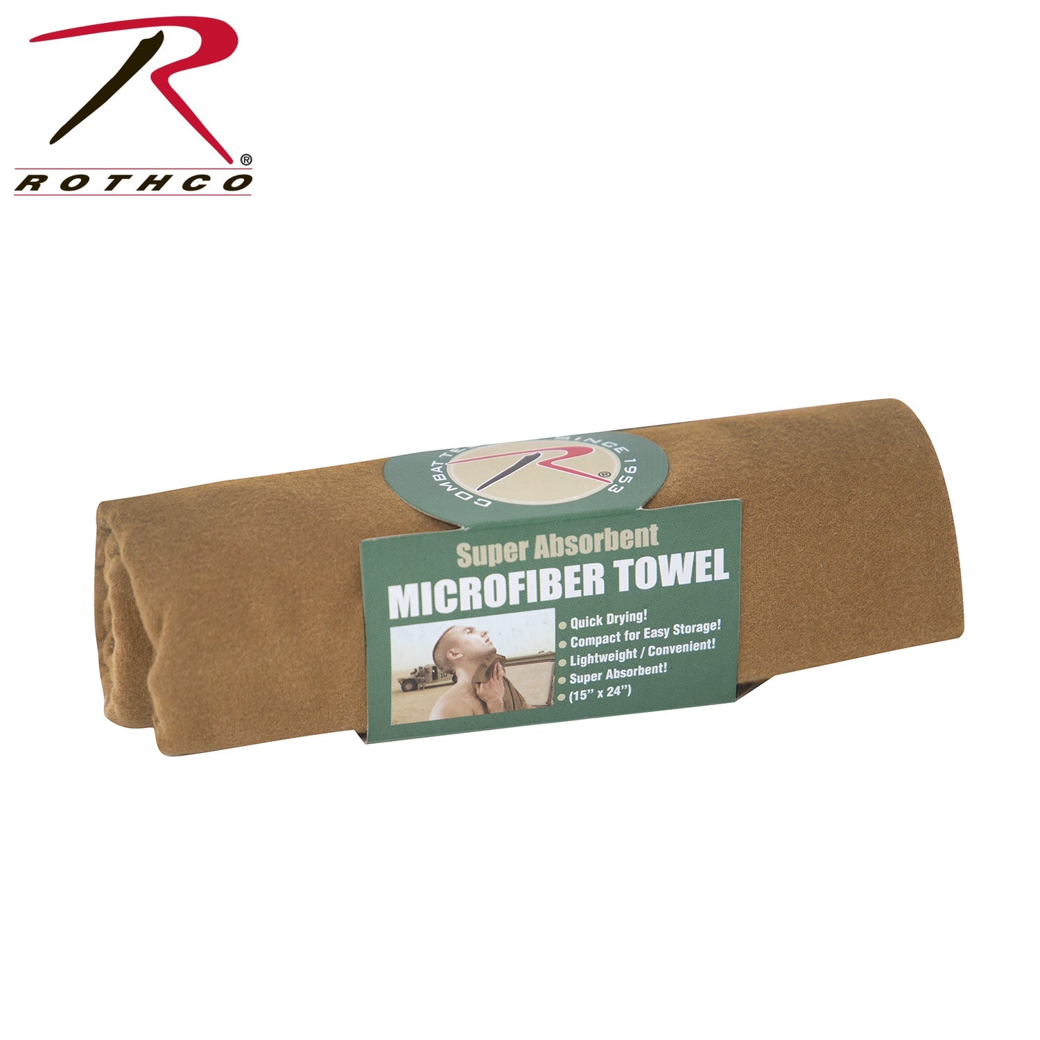 Rothco Microfiber Towel LARSON TACTICAL SUPPLY