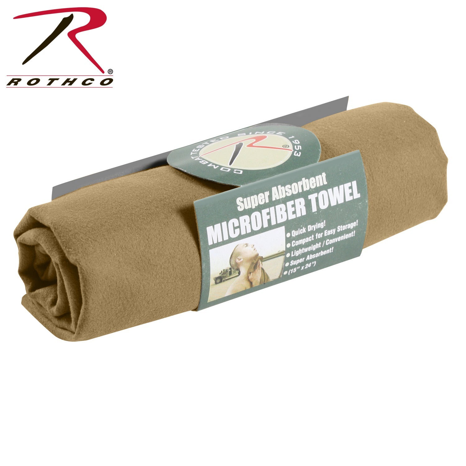 Rothco Microfiber Towel LARSON TACTICAL SUPPLY