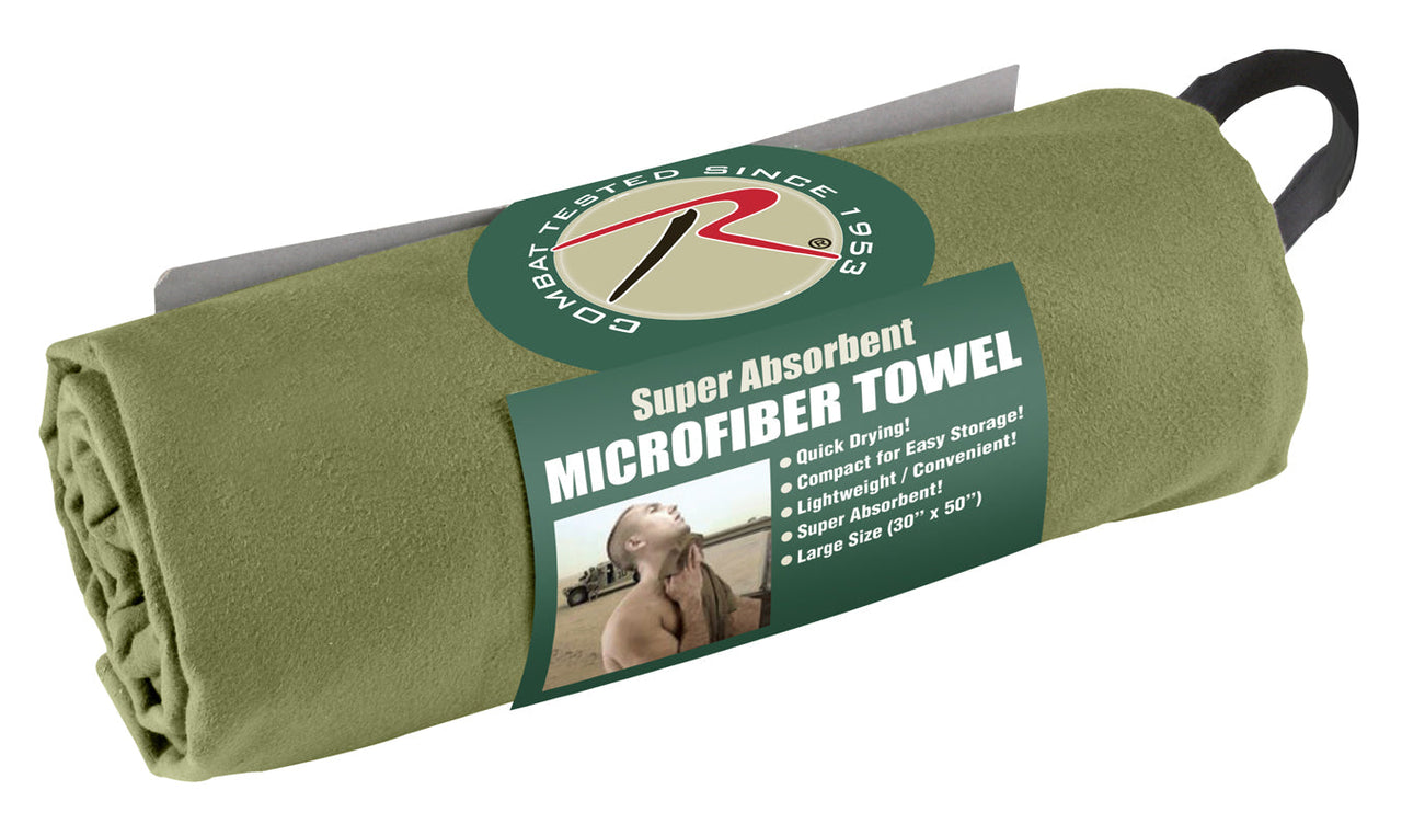 Rothco Microfiber Towel LARSON TACTICAL SUPPLY