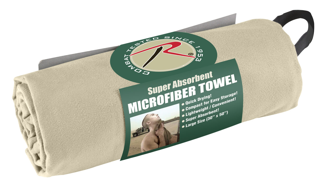 Rothco Microfiber Towel LARSON TACTICAL SUPPLY