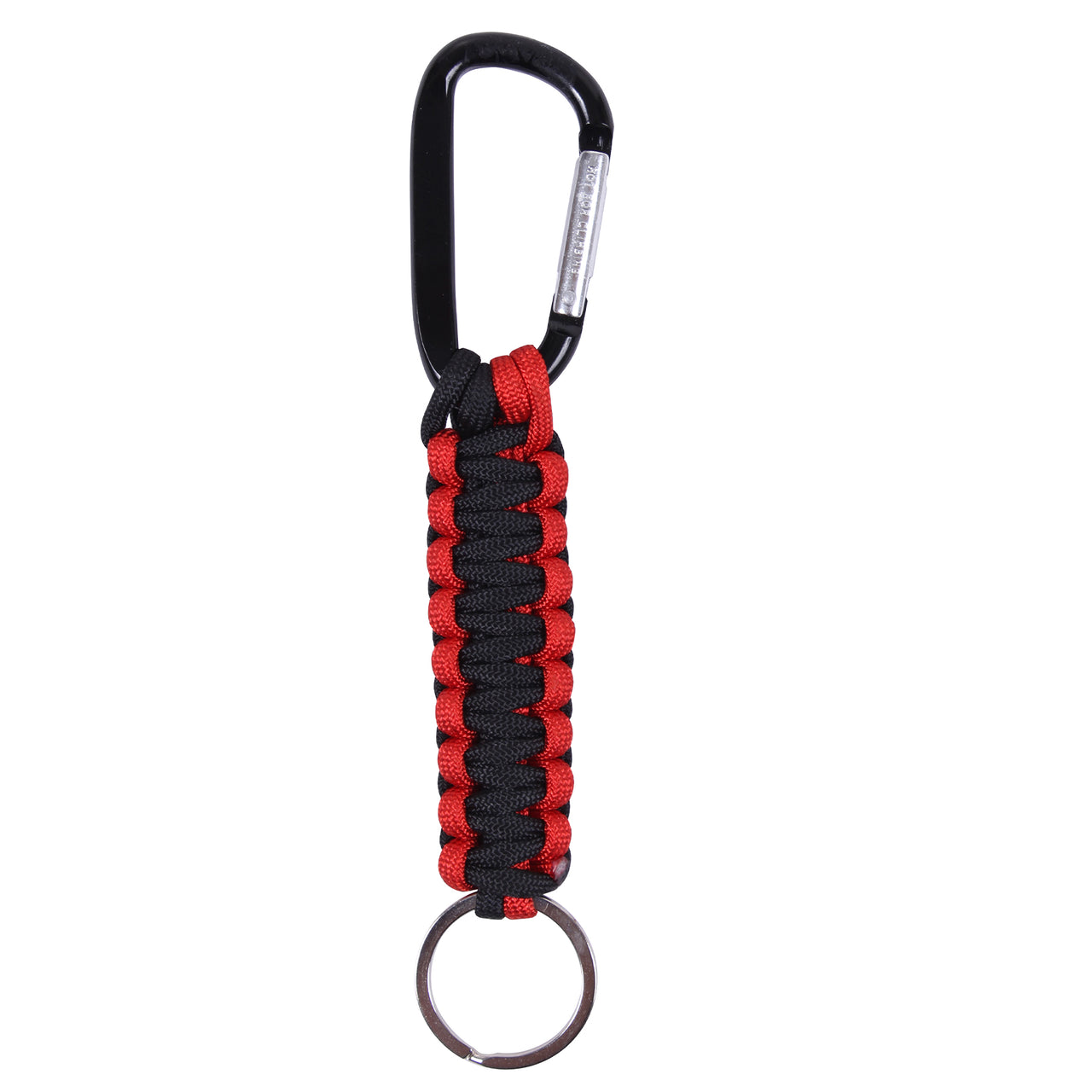 Rothco Thin Red Line Keychain With Carabiner