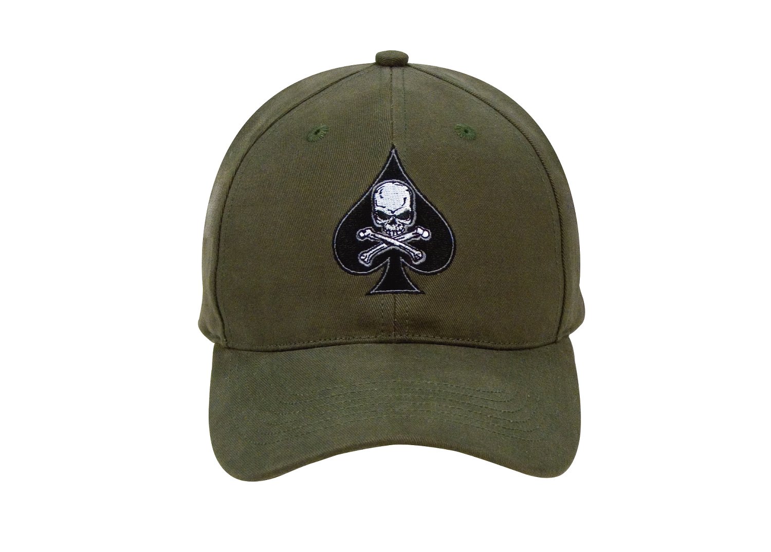 Black Ink Death Spade Low Profile Insignia Cap LARSON TACTICAL SUPPLY