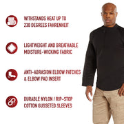 Rothco 1/4 Zip Military Fire Retardant NYCO Combat Shirt LARSON TACTICAL SUPPLY