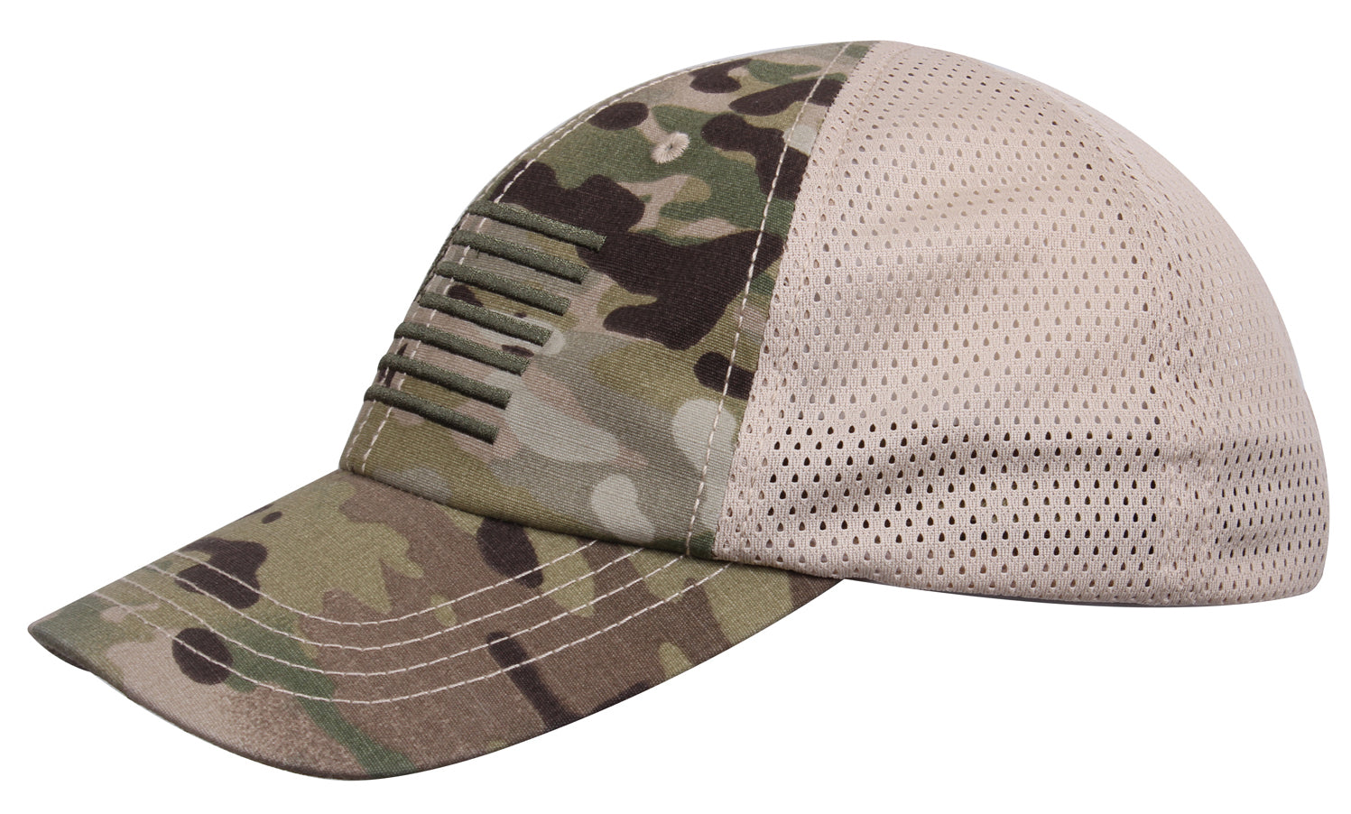 Rothco Tactical Mesh Back Cap With Embroidered US Flag LARSON TACTICAL SUPPLY