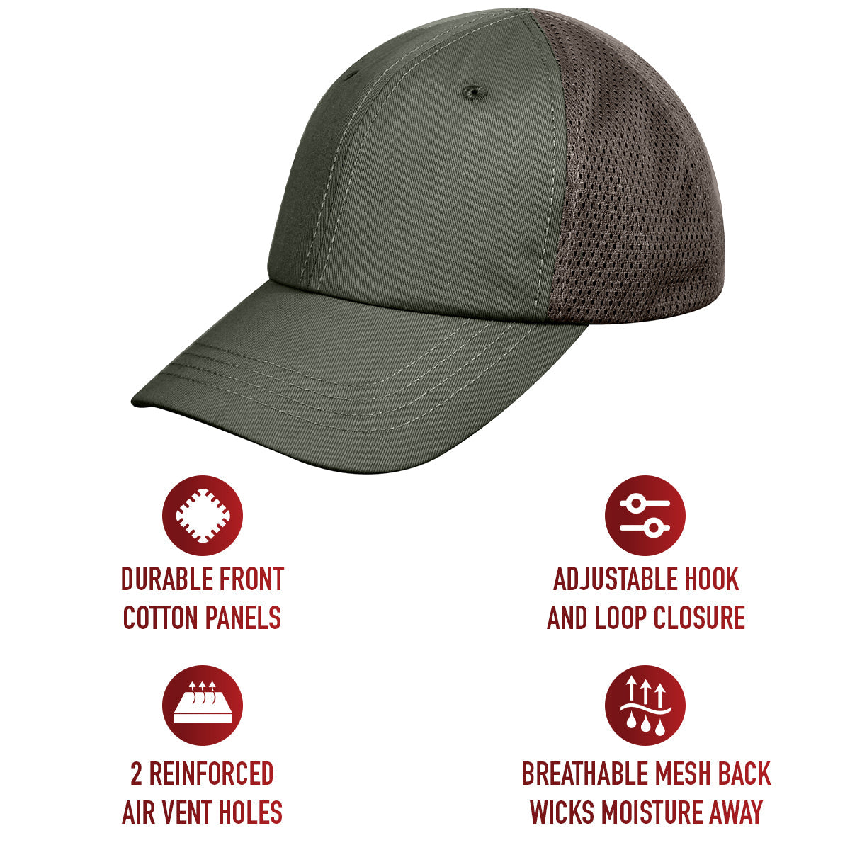 Rothco Mesh Back Tactical Cap LARSON TACTICAL SUPPLY