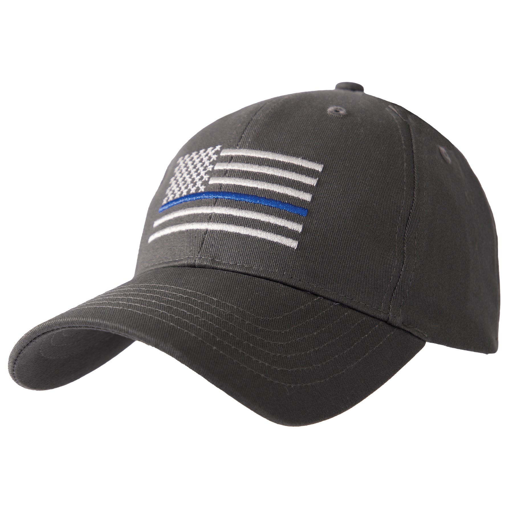 Rothco Thin Blue Line Flag Low Profile Cap LARSON TACTICAL SUPPLY
