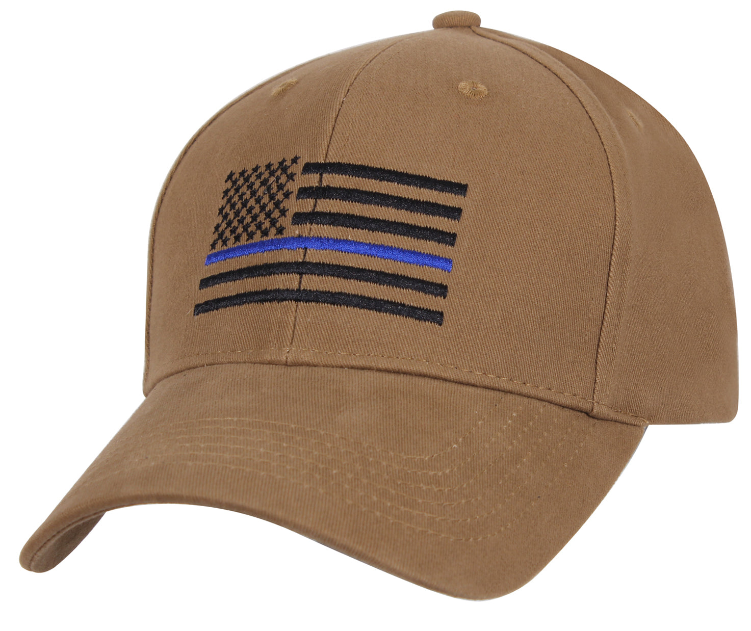 Rothco Thin Blue Line Flag Low Profile Cap LARSON TACTICAL SUPPLY