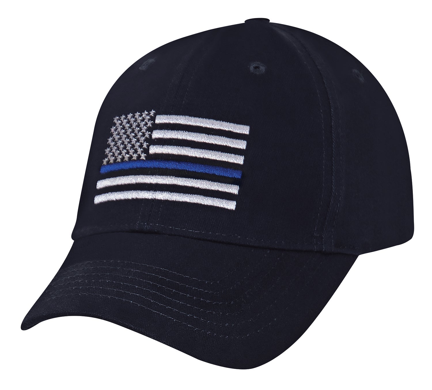 Rothco Thin Blue Line Flag Low Profile Cap LARSON TACTICAL SUPPLY