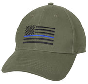 Rothco Thin Blue Line Flag Low Profile Cap LARSON TACTICAL SUPPLY