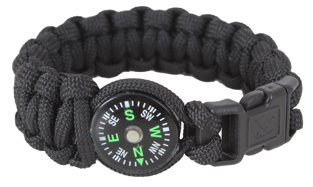 Rothco Paracord Compass Bracelet LARSON TACTICAL SUPPLY