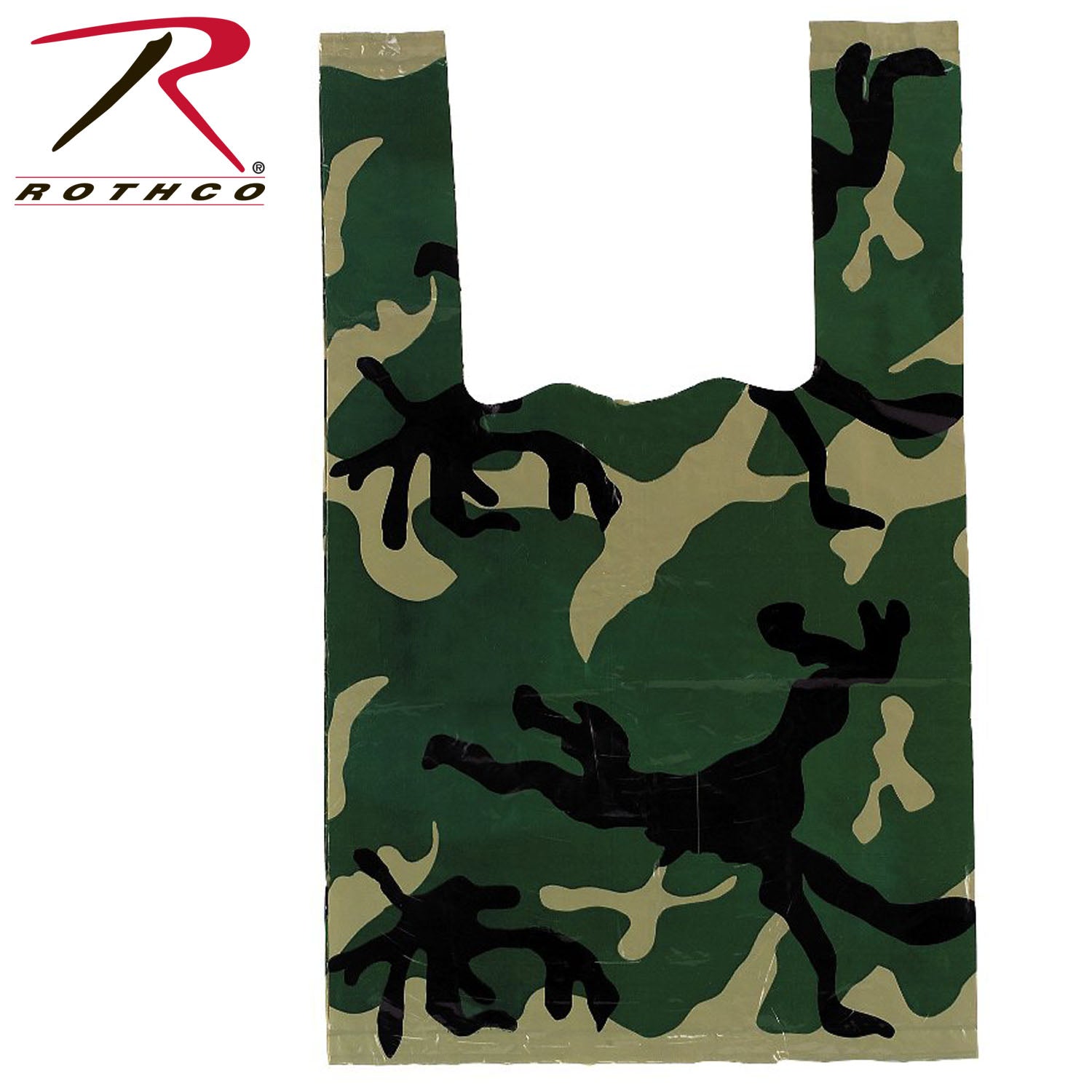 Rothco Woodland Camo Shopping Bag LARSON TACTICAL SUPPLY