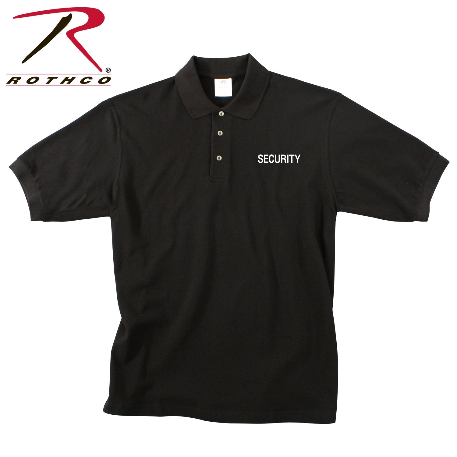 Rothco Printed Security Polo Shirt LARSON TACTICAL SUPPLY