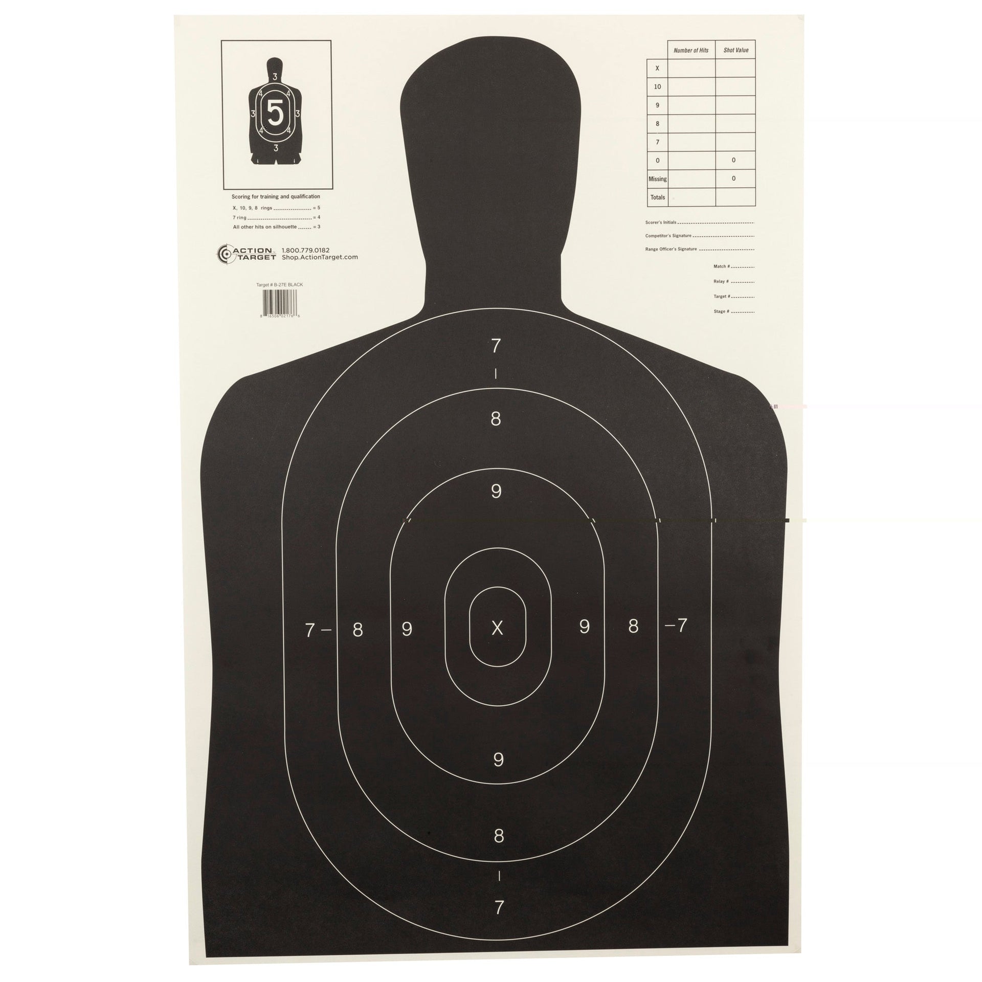 Action Tgt B27e 100pk Action Target