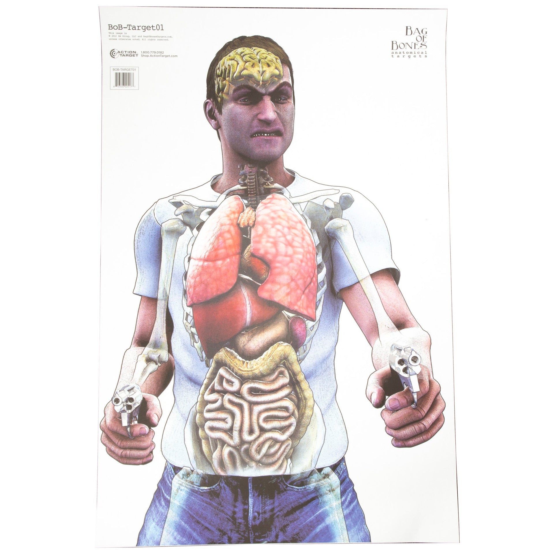 Action Tgt Bag Of Bones 100pk Action Target