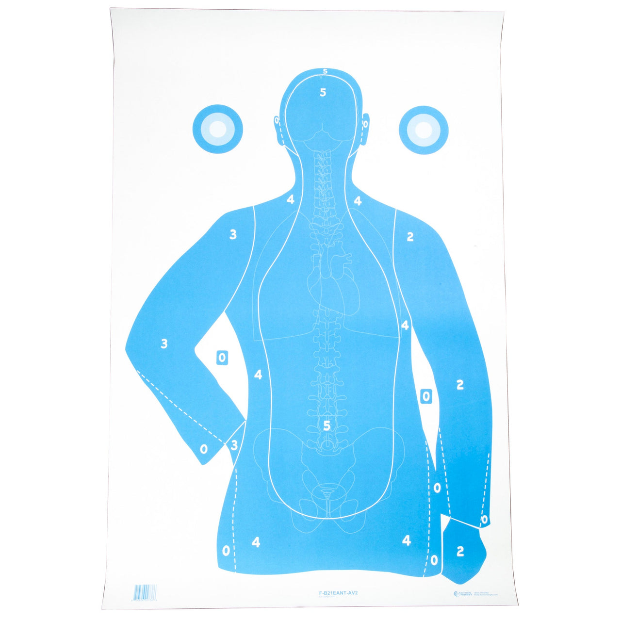 Action Tgt B-21e Vital Blu 100pk Action Target