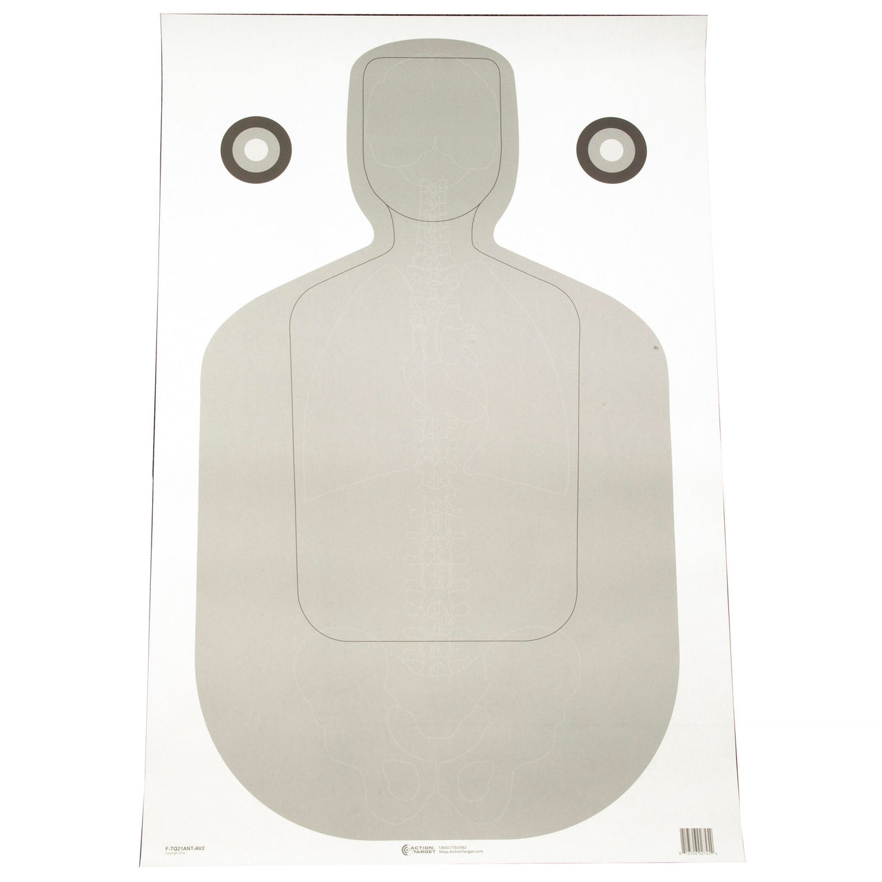 Action Tgt Qual Anatomy Grey 100pk Action Target