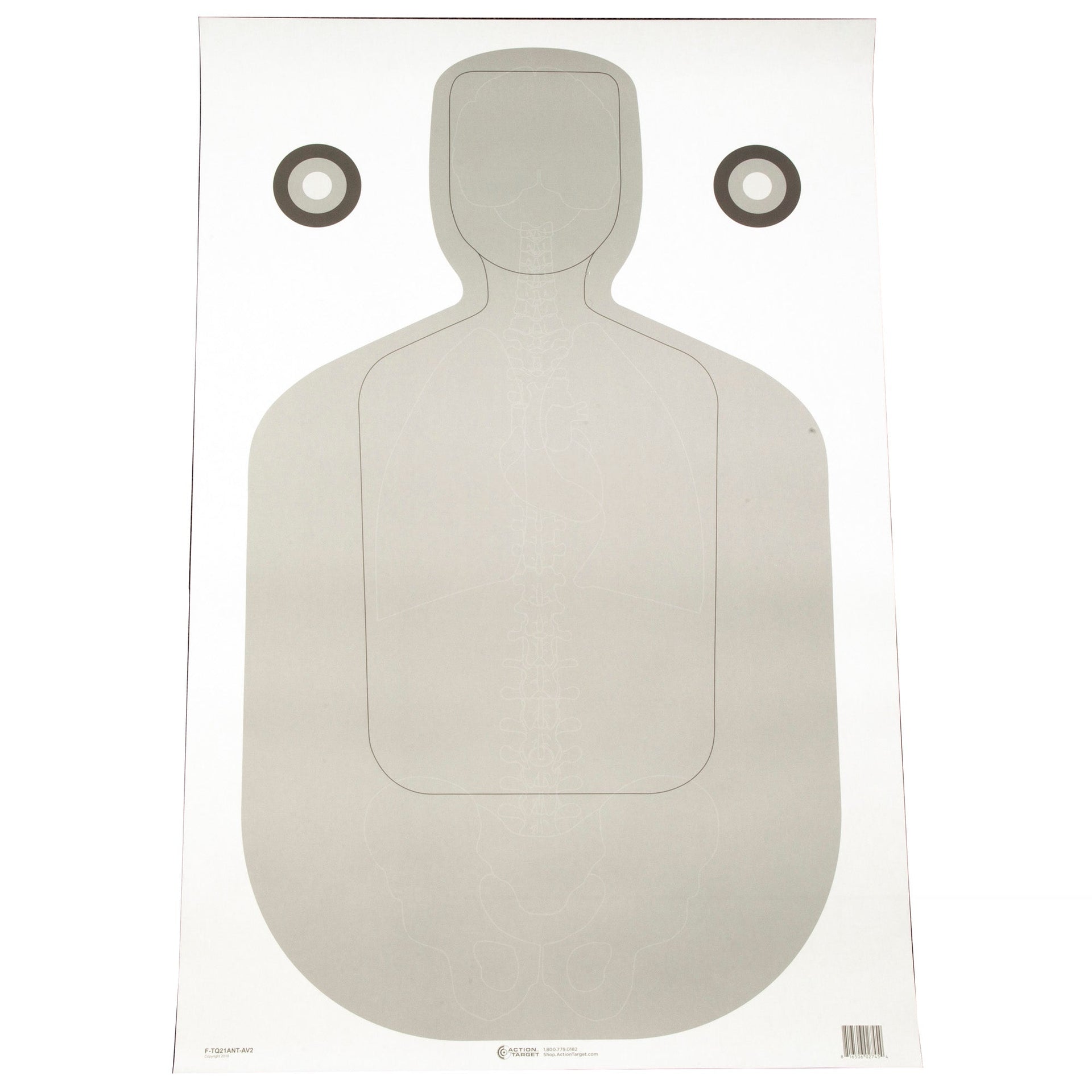 Action Tgt Qual Anatomy Grey 100pk Action Target