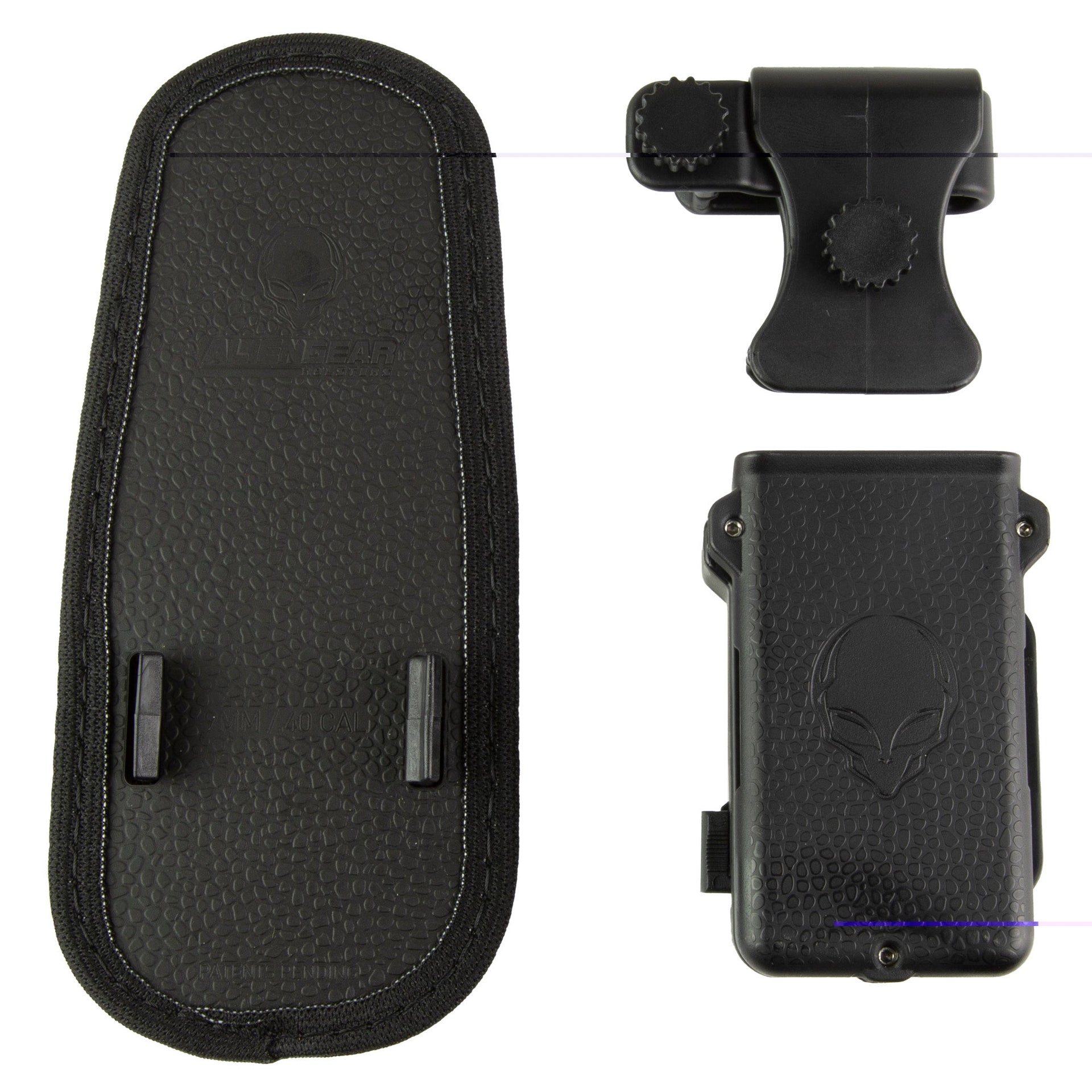 Agh Sngl Mag Carrier Dblstk 9/40cal Alien Gear Holsters