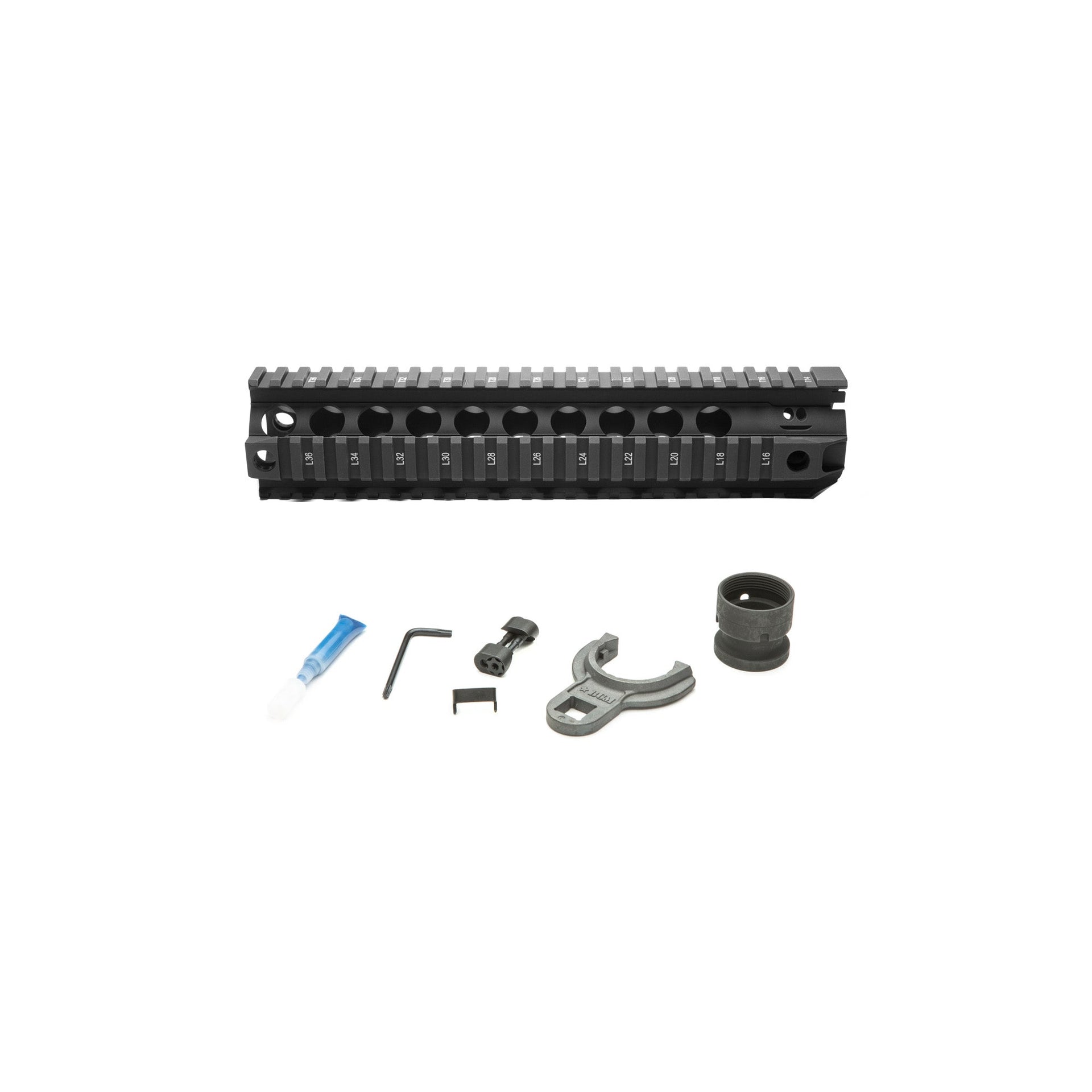 Bcm Gunftr Quad Rail 556 Blk Bravo Company