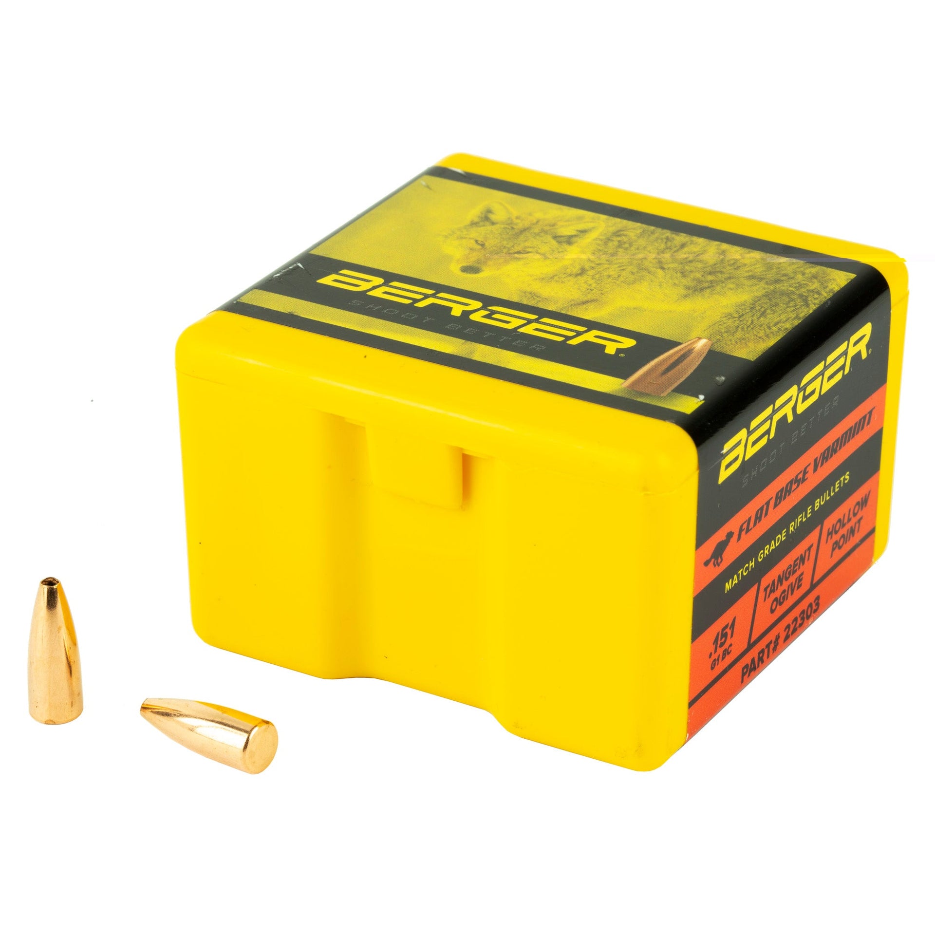 Berger .224 40g Varm Fb 100ct Berger Bullets