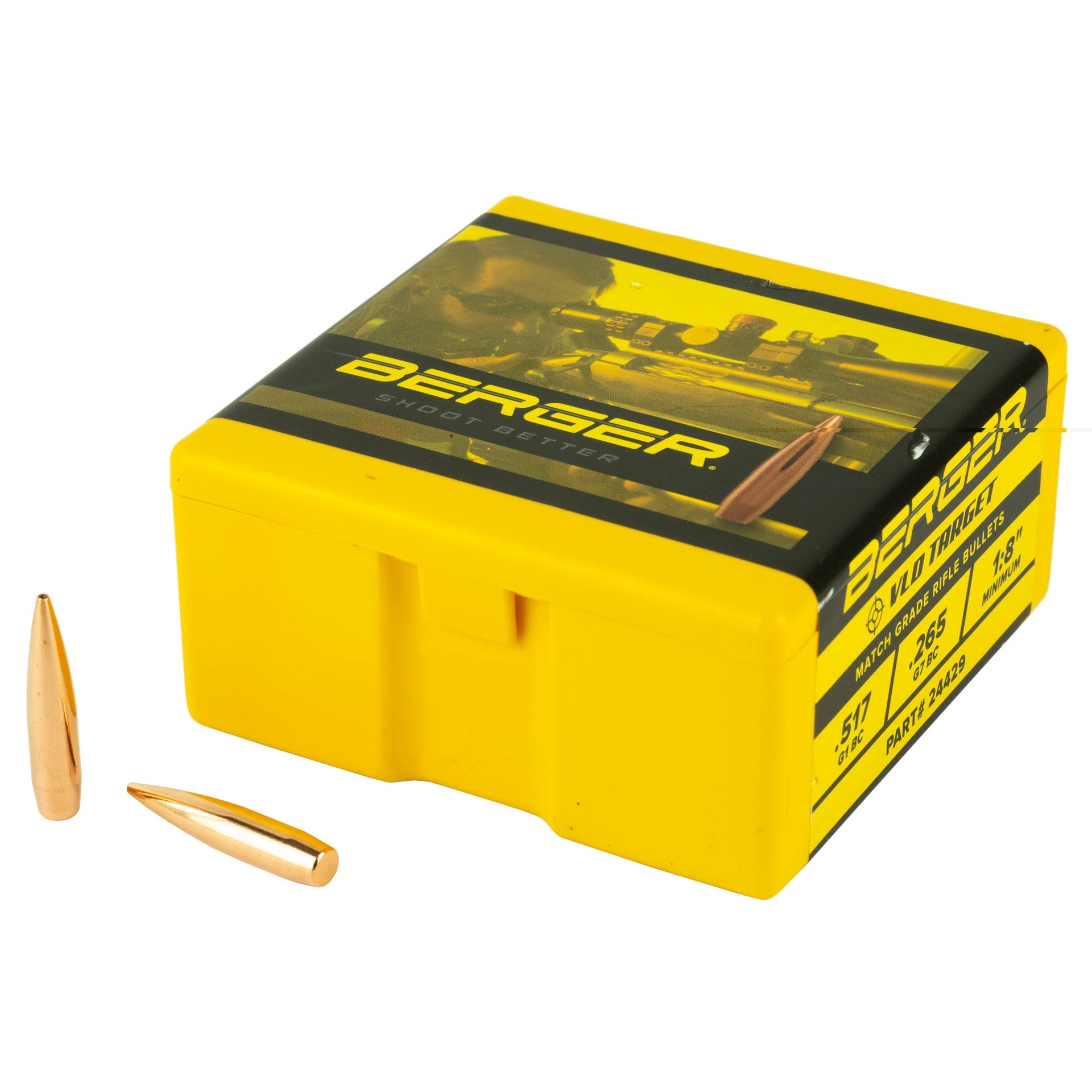 Berger .243 105g Trgt Vld 100ct Berger Bullets