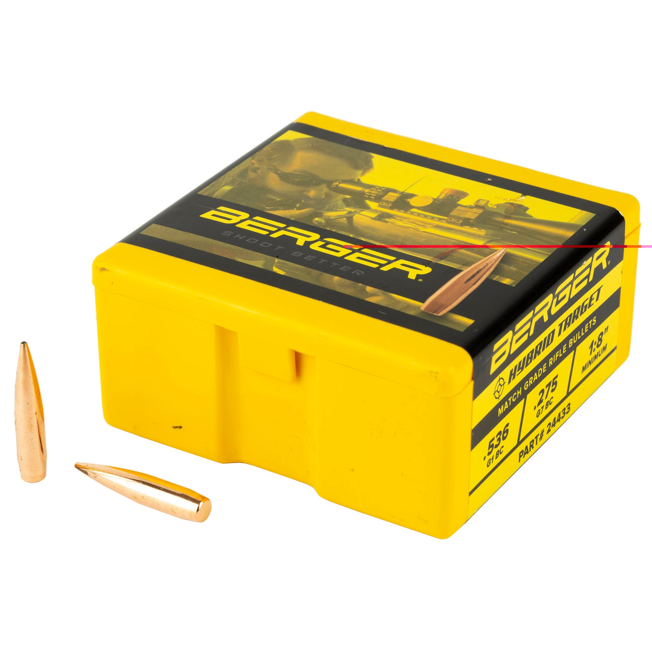 Berger .243 105g Trgt Hyb 100ct Berger Bullets