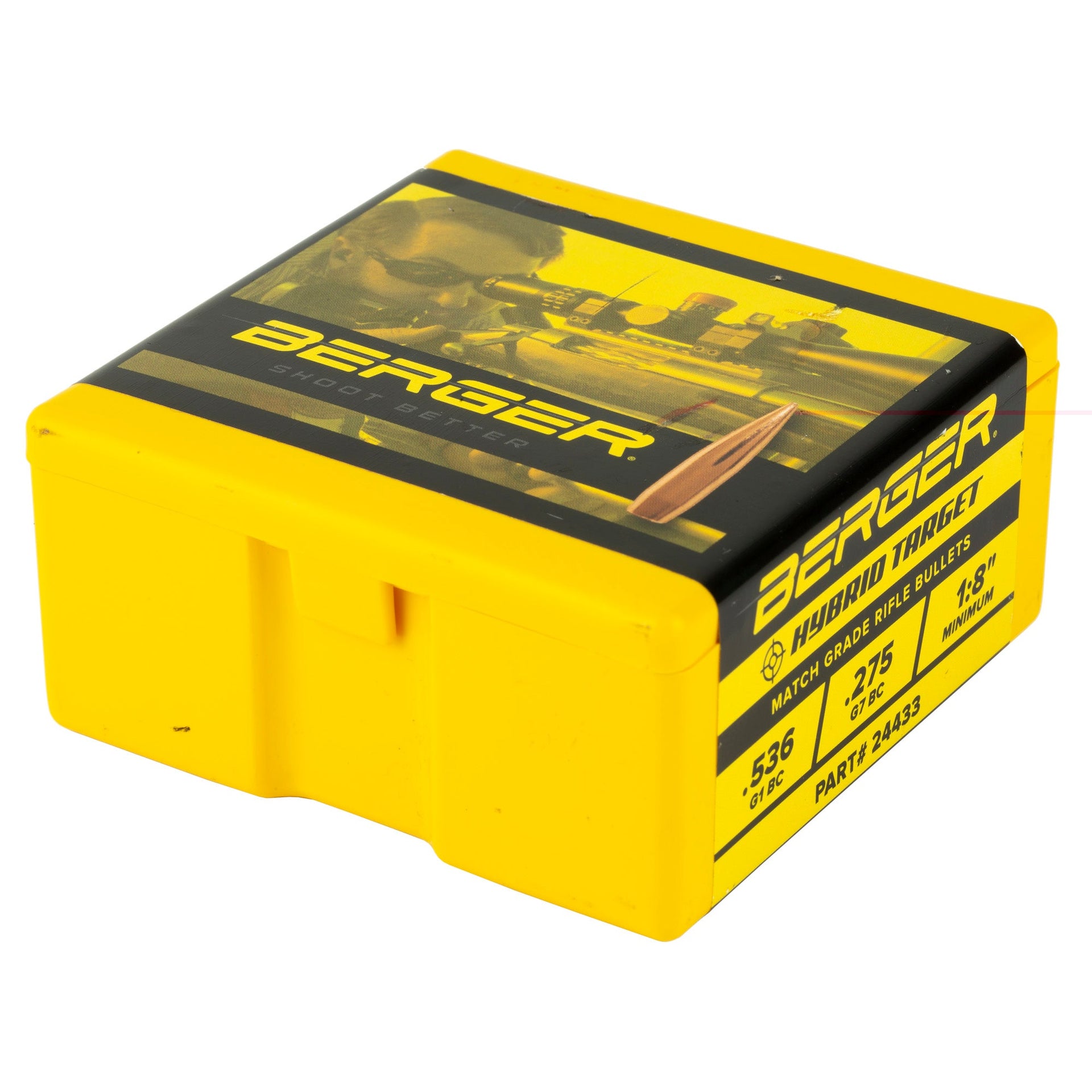 Berger .243 105g Trgt Hyb 100ct Berger Bullets