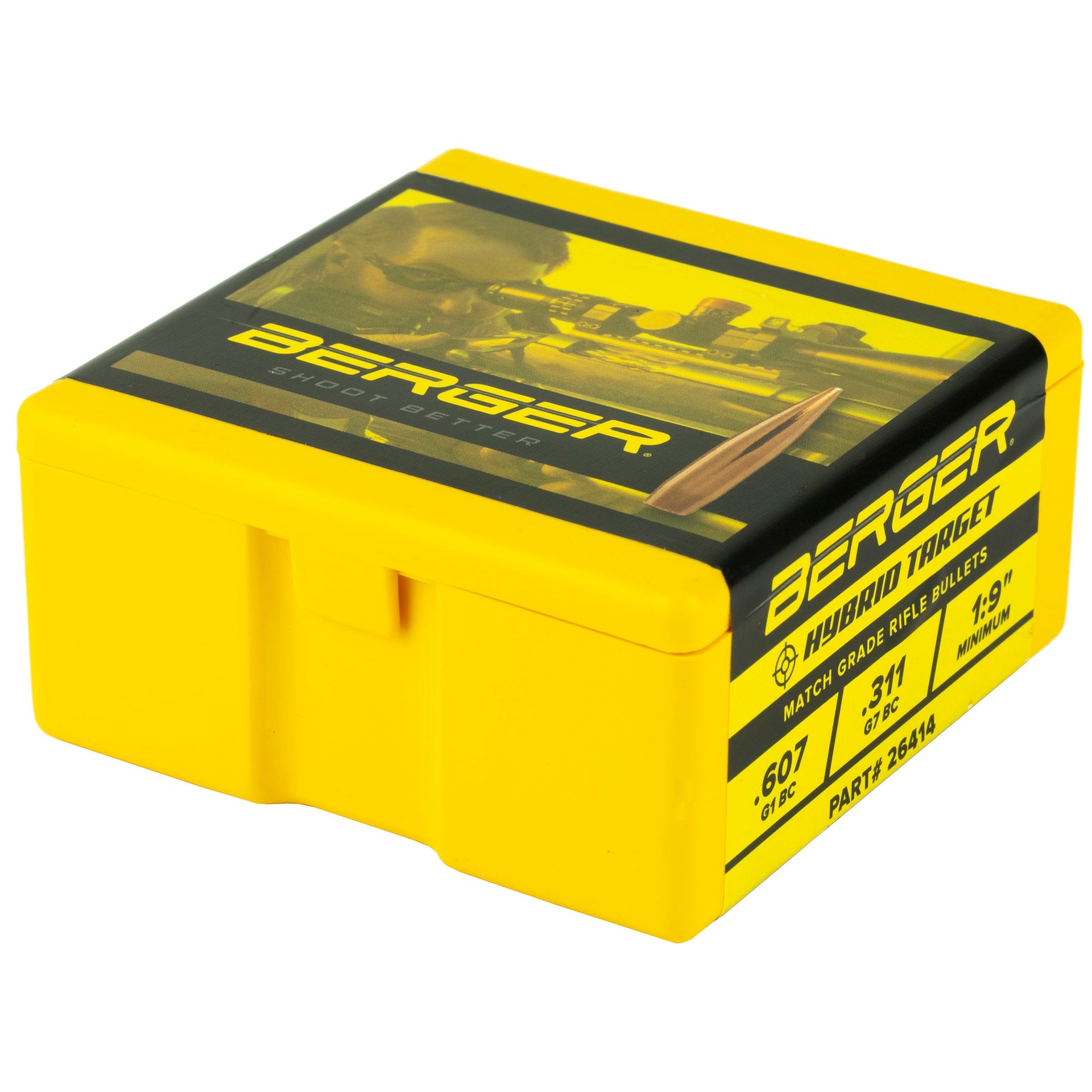 Berger .264 140g Trgt Hyb 100ct Berger Bullets