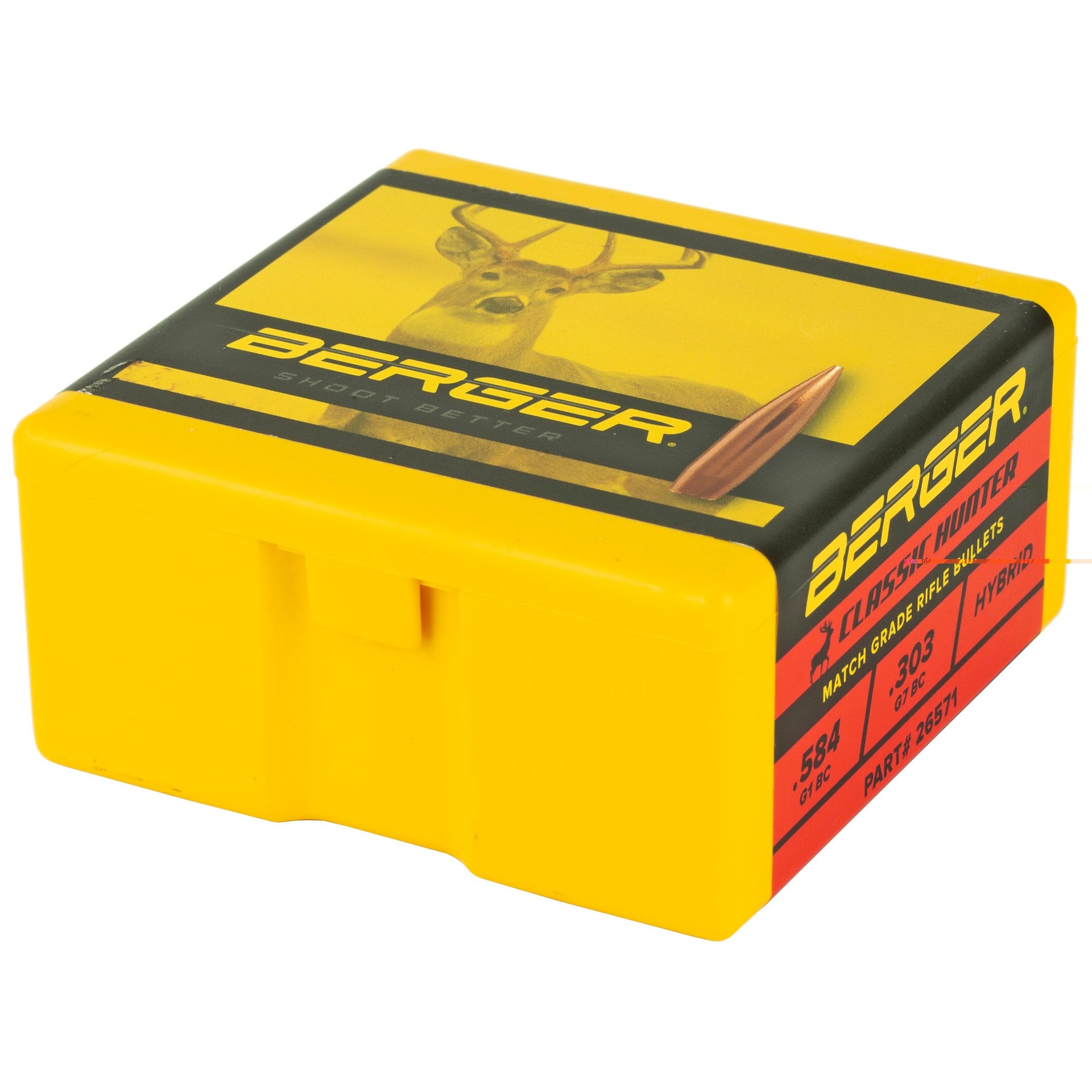 Berger .264 135g Clasc Hunter 100ct Berger Bullets