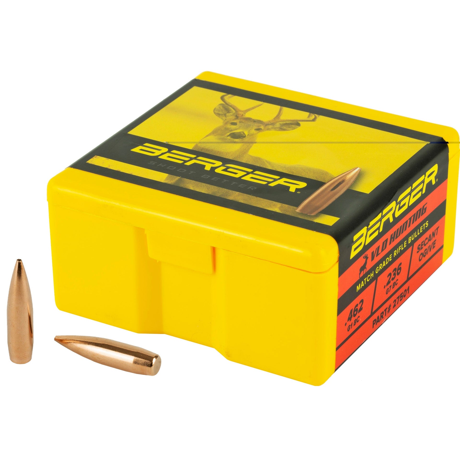 Berger .277 130gr Hunt Vld 100ct Berger Bullets