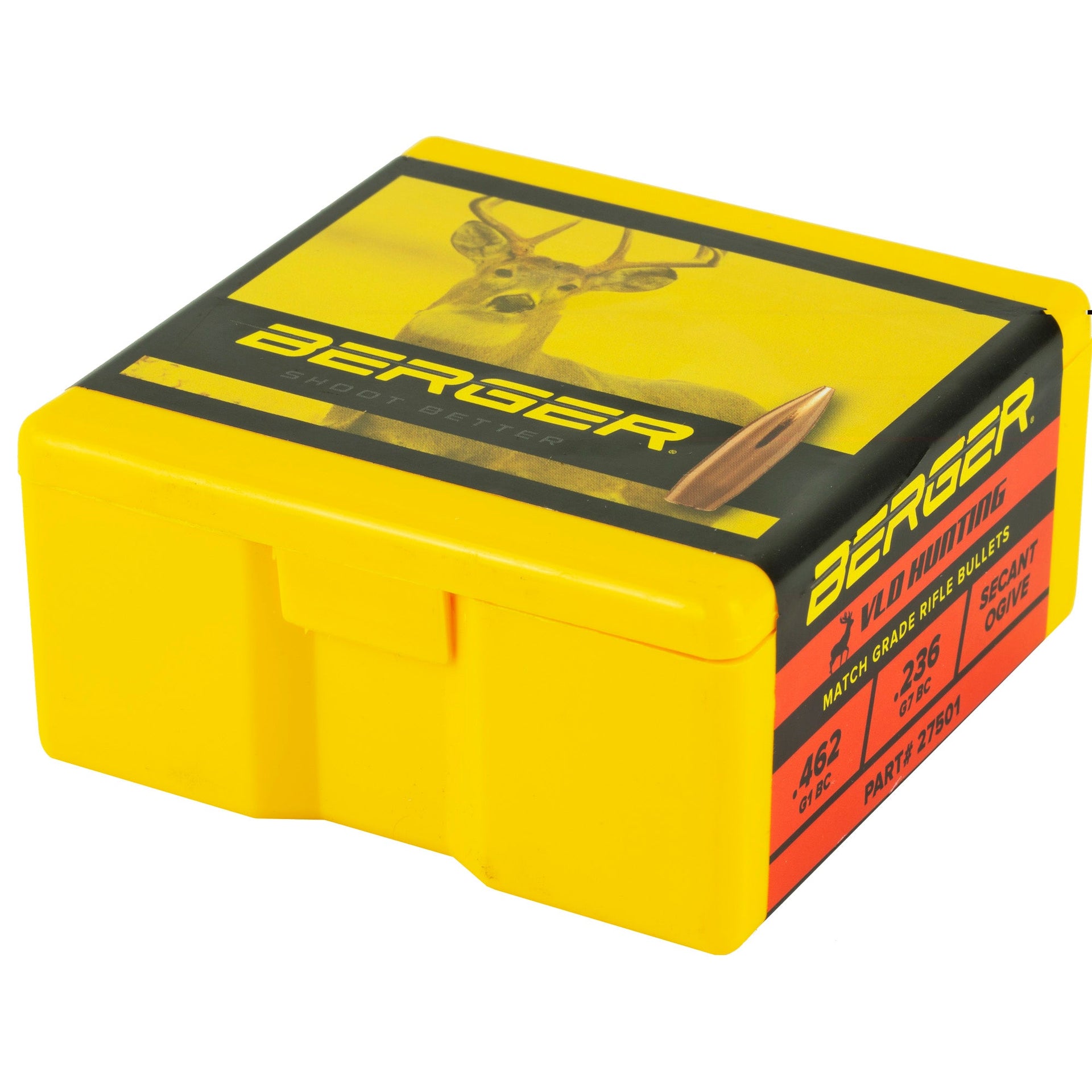 Berger .277 130gr Hunt Vld 100ct Berger Bullets