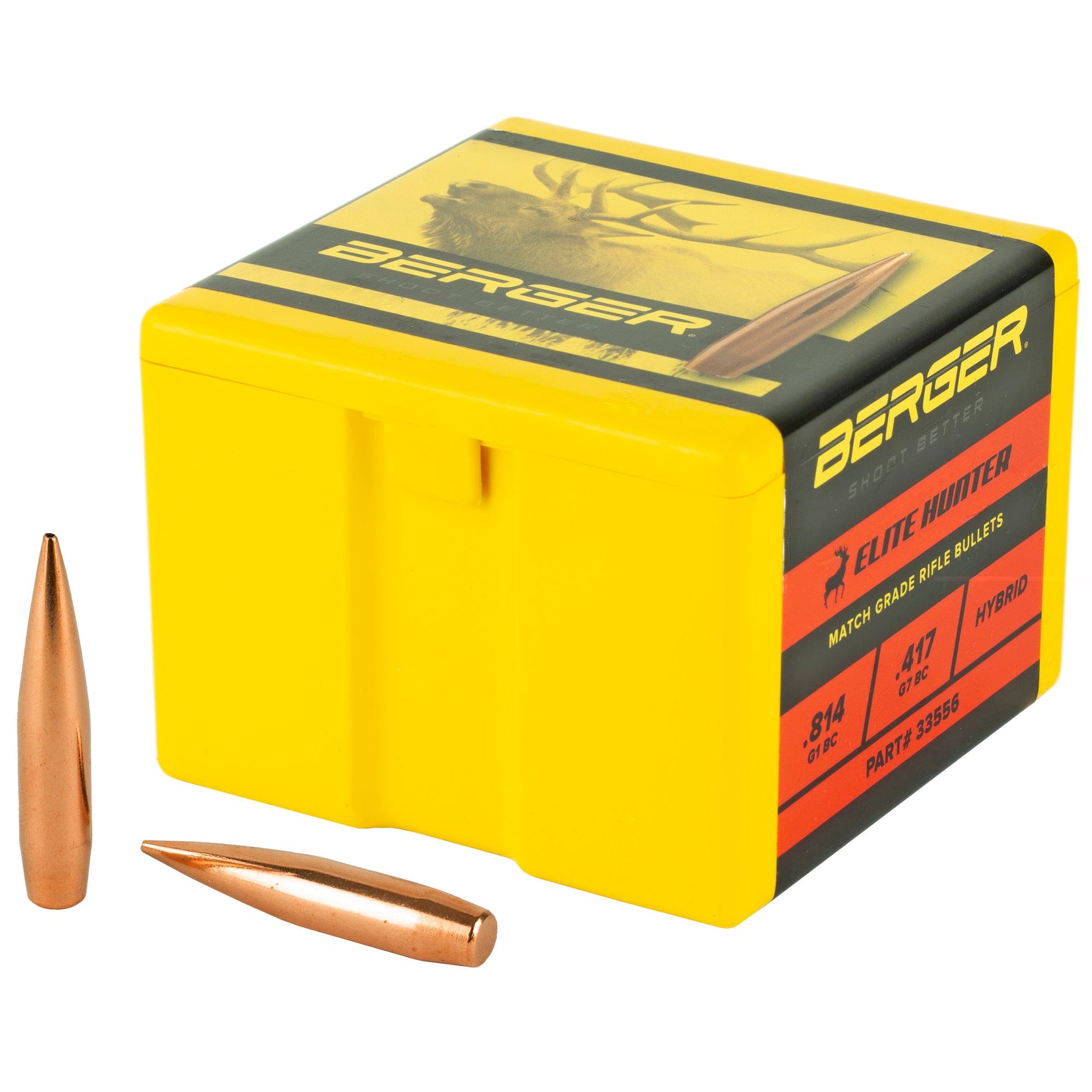 Berger Gr Elite Hunter 100ct Berger Bullets
