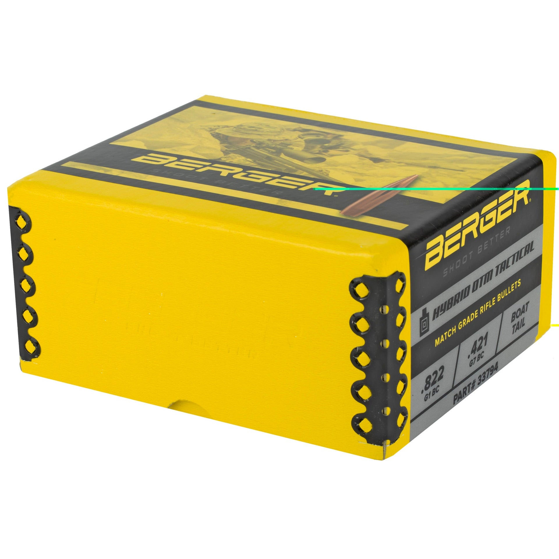 Berger .338 300gr Hybrid Tact 250ct Berger Bullets