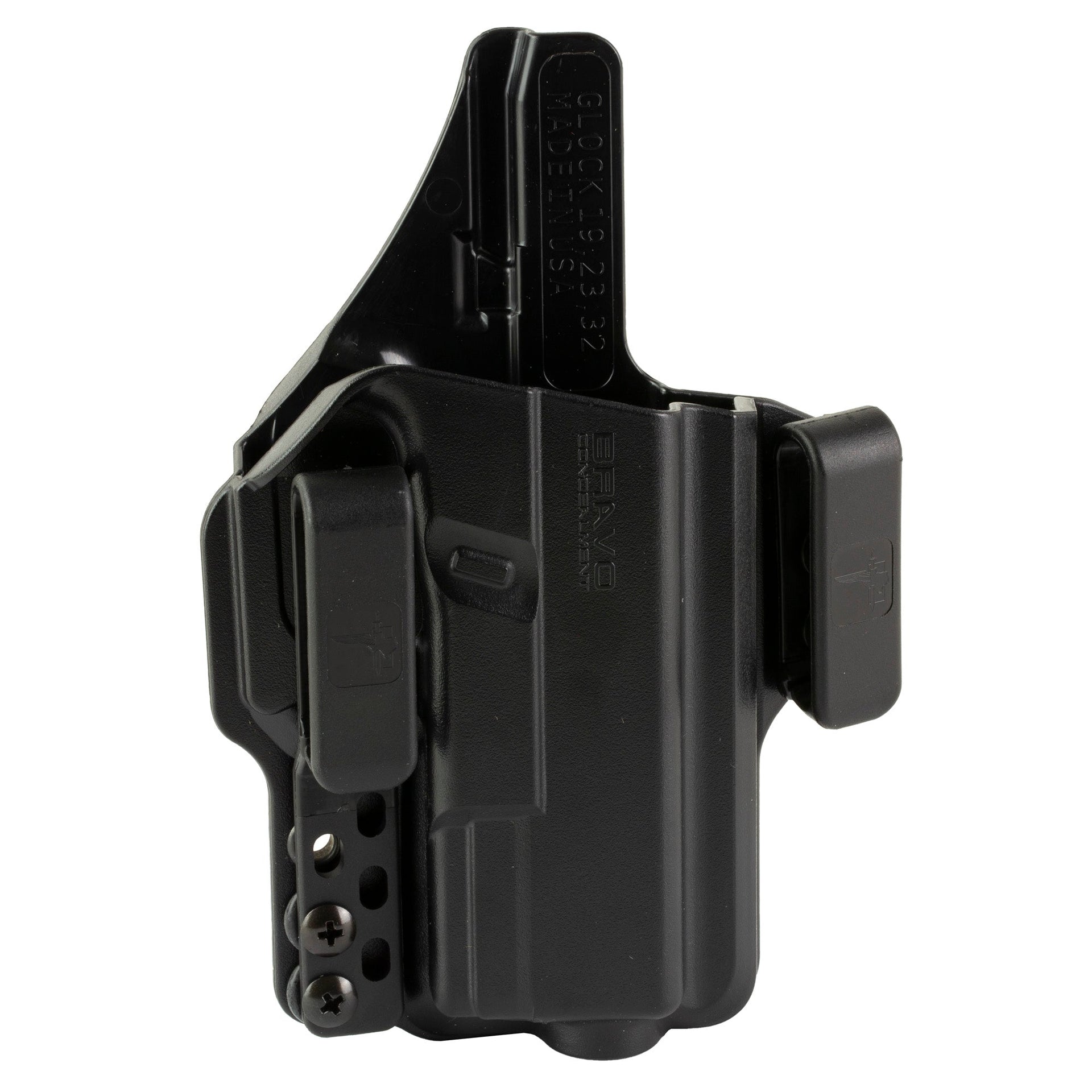 Bravo Torsion For Glk 19 Iwb Blk Bravo Concealment