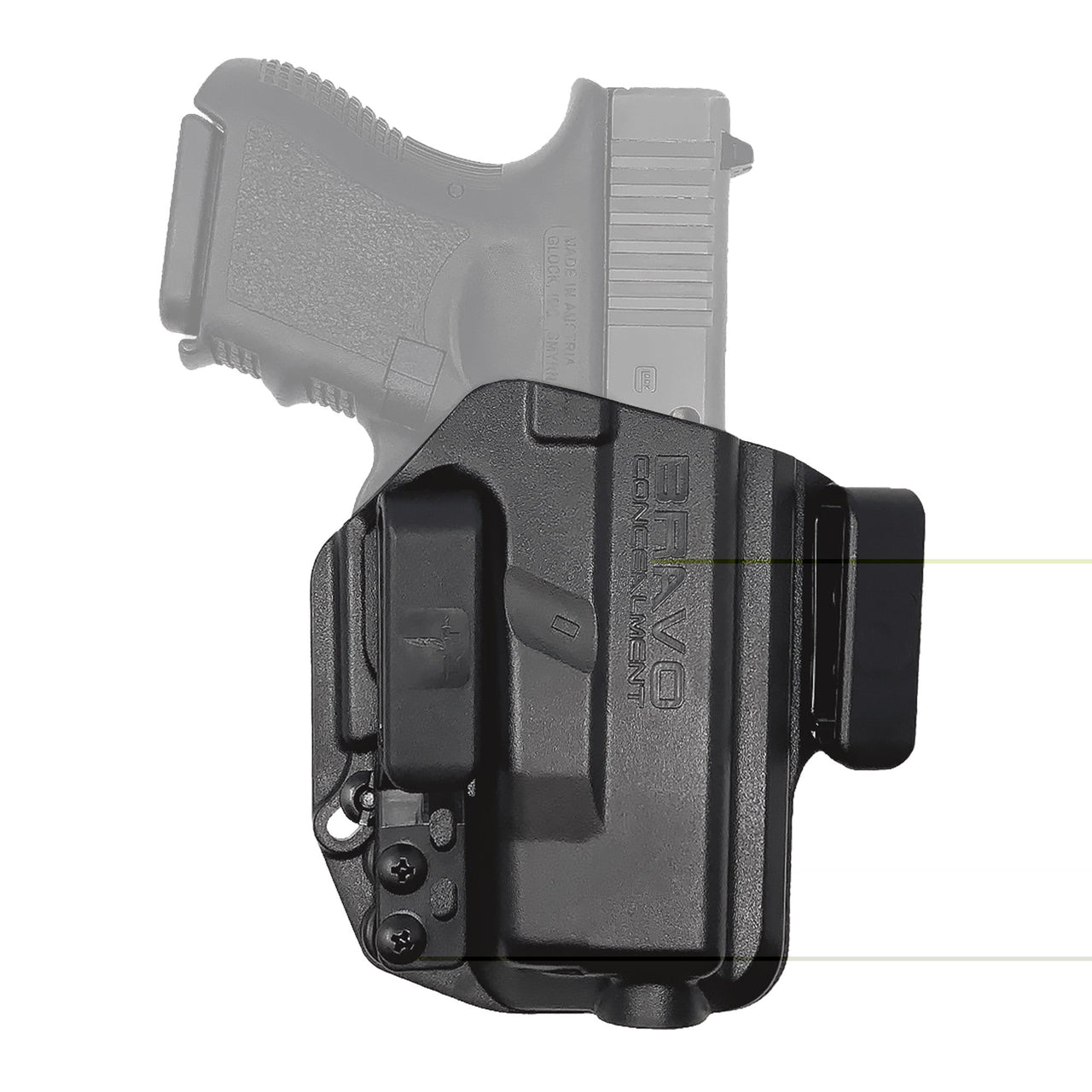 Bravo Torsion For Glk 26 Iwb Blk Rh Bravo Concealment