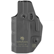 Crucial Iwb For Glock 43/43x Ambi Bk Crucial Concealment