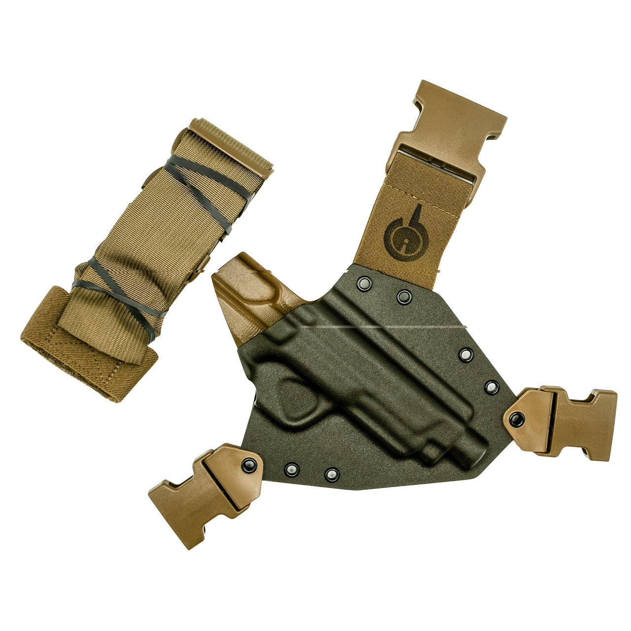 Gfi Kenai Rh S&w M&p 45/10mm Gry/coy GunfightersINC