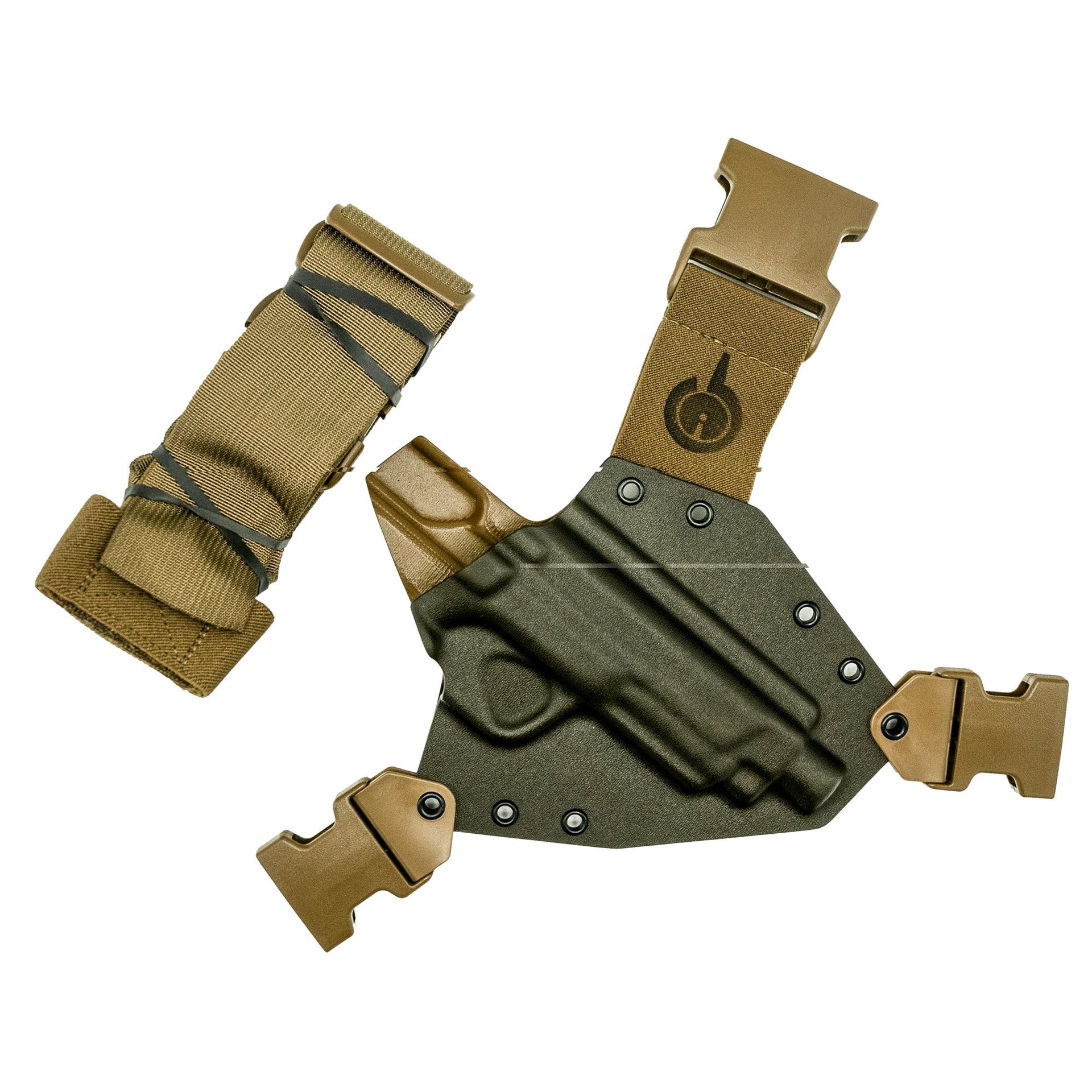 Gfi Kenai Rh S&w M&p 45/10mm Gry/coy GunfightersINC