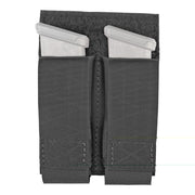Ggg Double Pistol Mag Pouch Grey Ghost Gear