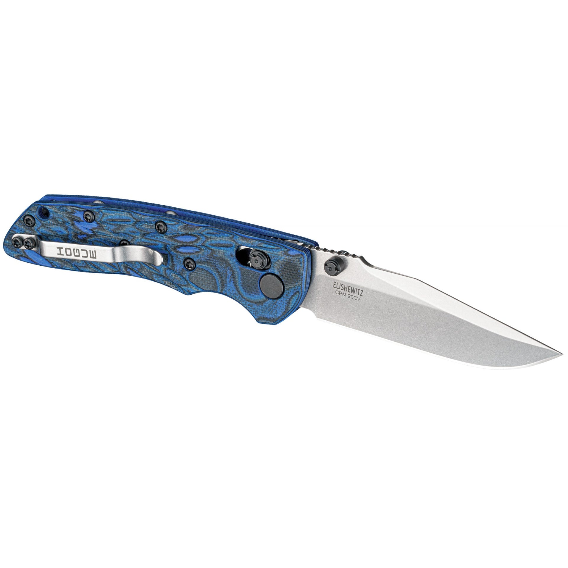 Hogue Deka 3.25" Clp Tmb G10 Blu Lv Hogue