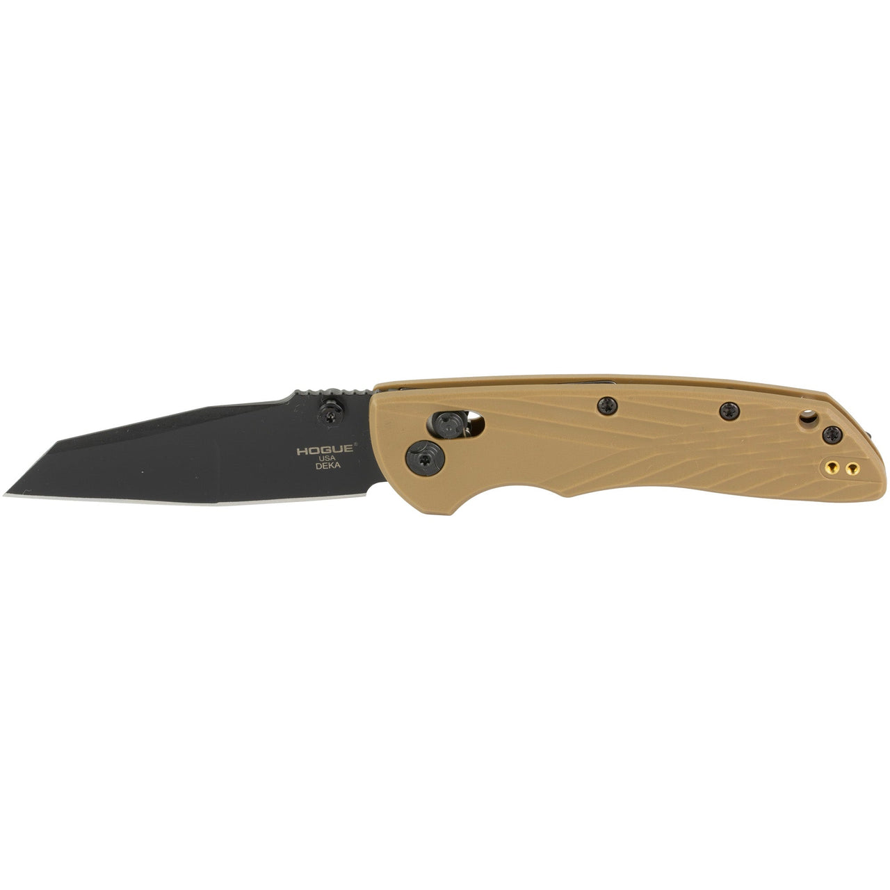 Hogue Deka 3.25" Whrnclf Blk Ply Fde Hogue
