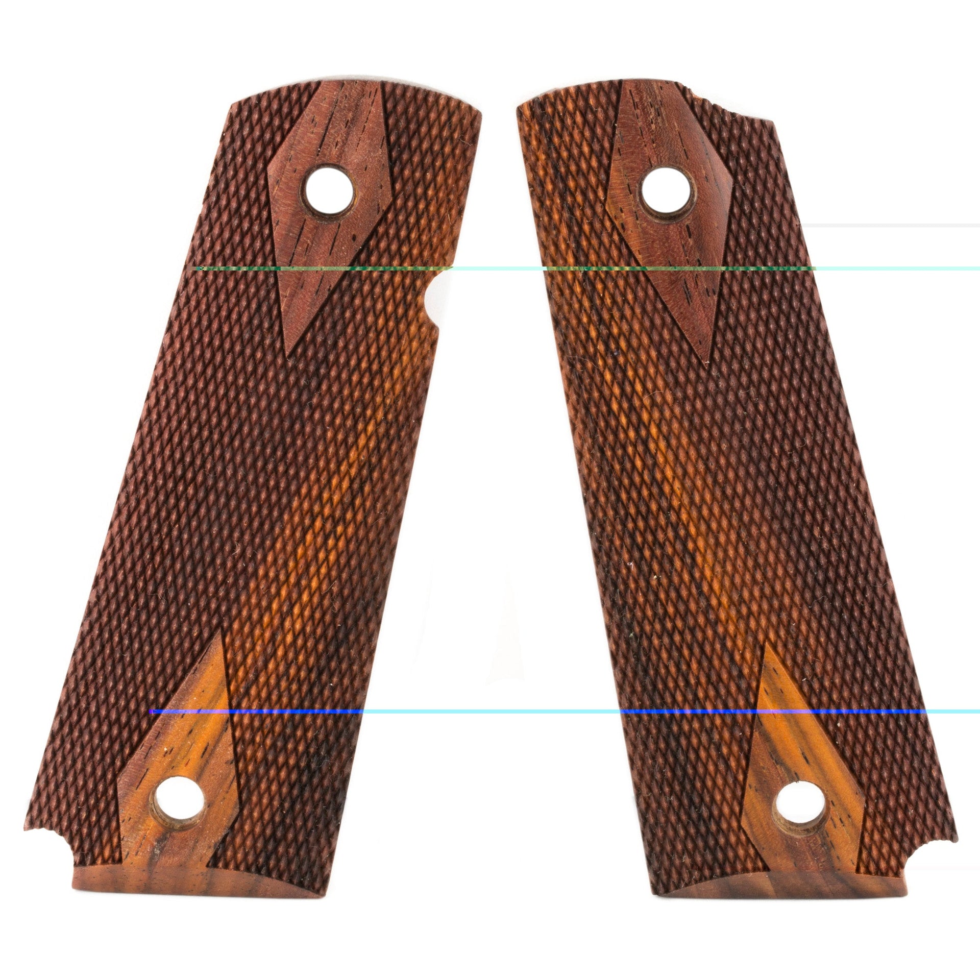 Hogue Grip 1911 Govt Coco Chckd Ambi Hogue