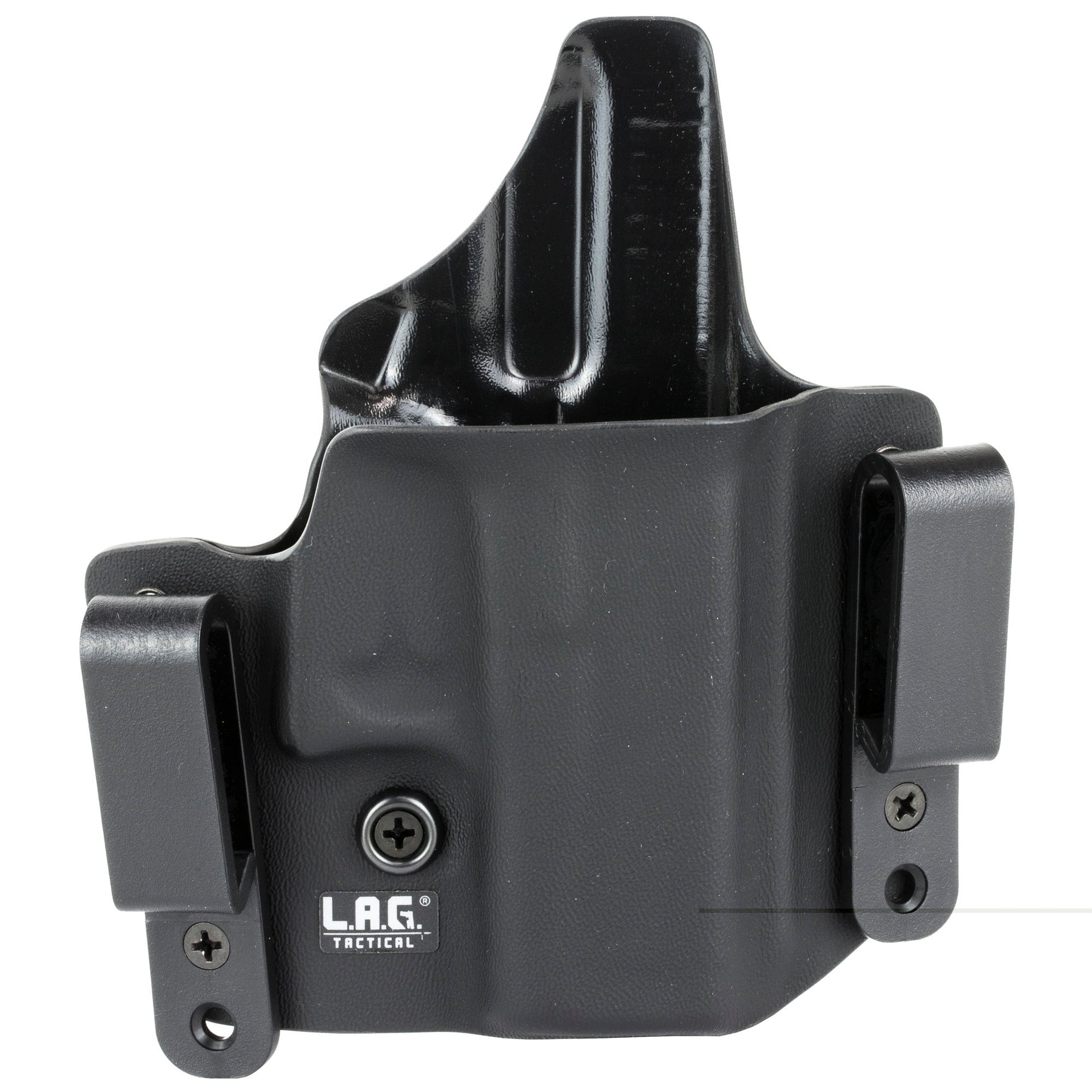 Lag Dfndr For Glk 43 Owb/iwb Blk Rh L.A.G. Tactical, Inc.