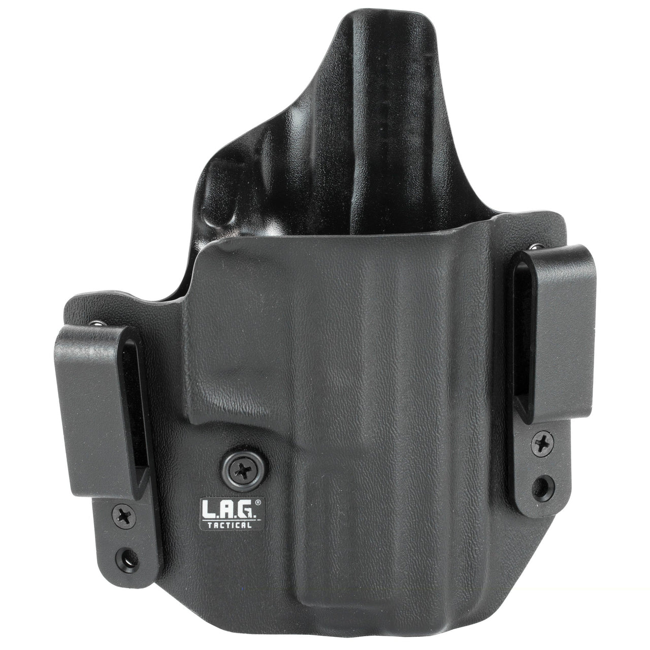 Lag Dfndr Spfd Xd 4" Owb/iwb Blk Rh L.A.G. Tactical, Inc.