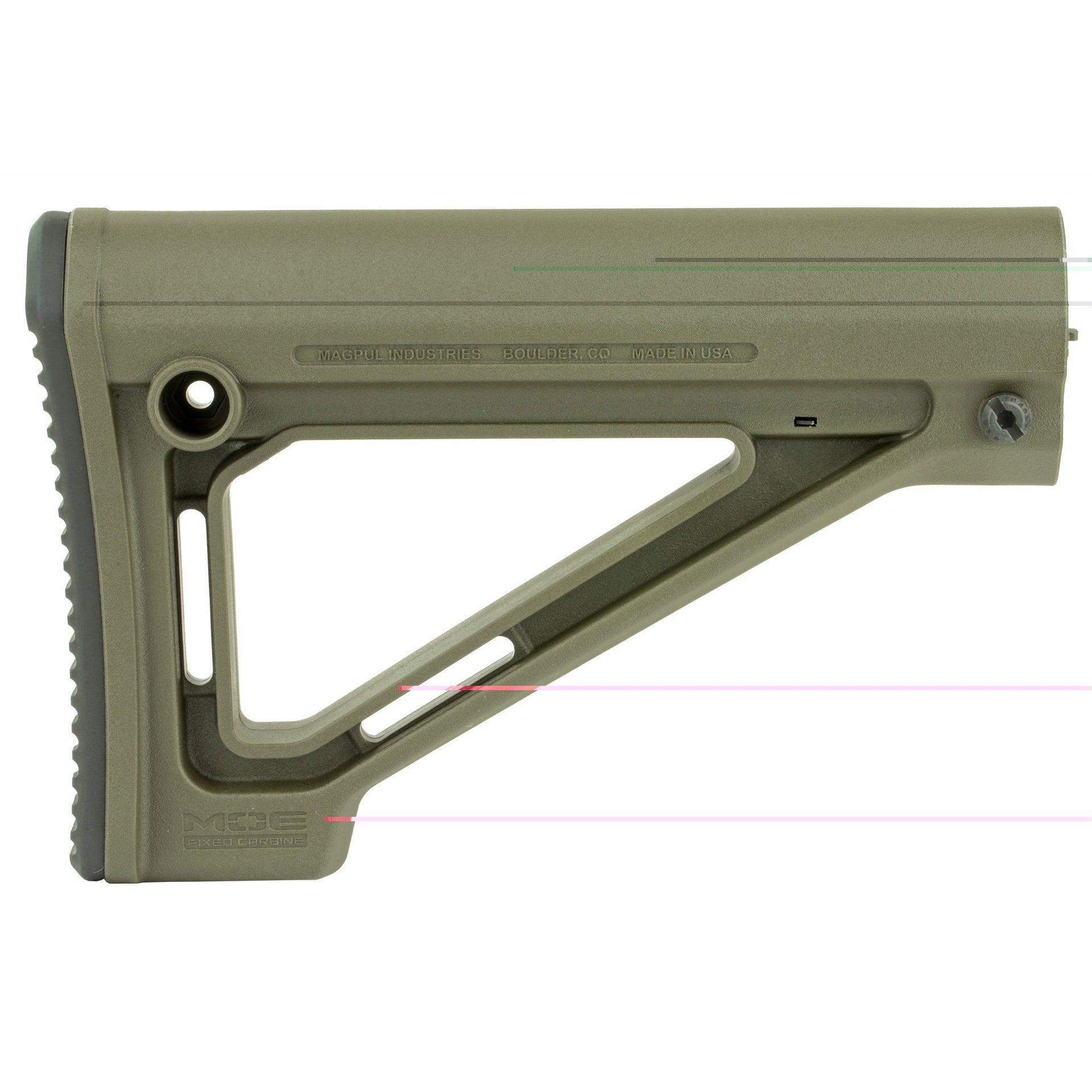 Magpul Moe Fixed Stk Mil-spec Od Magpul Industries