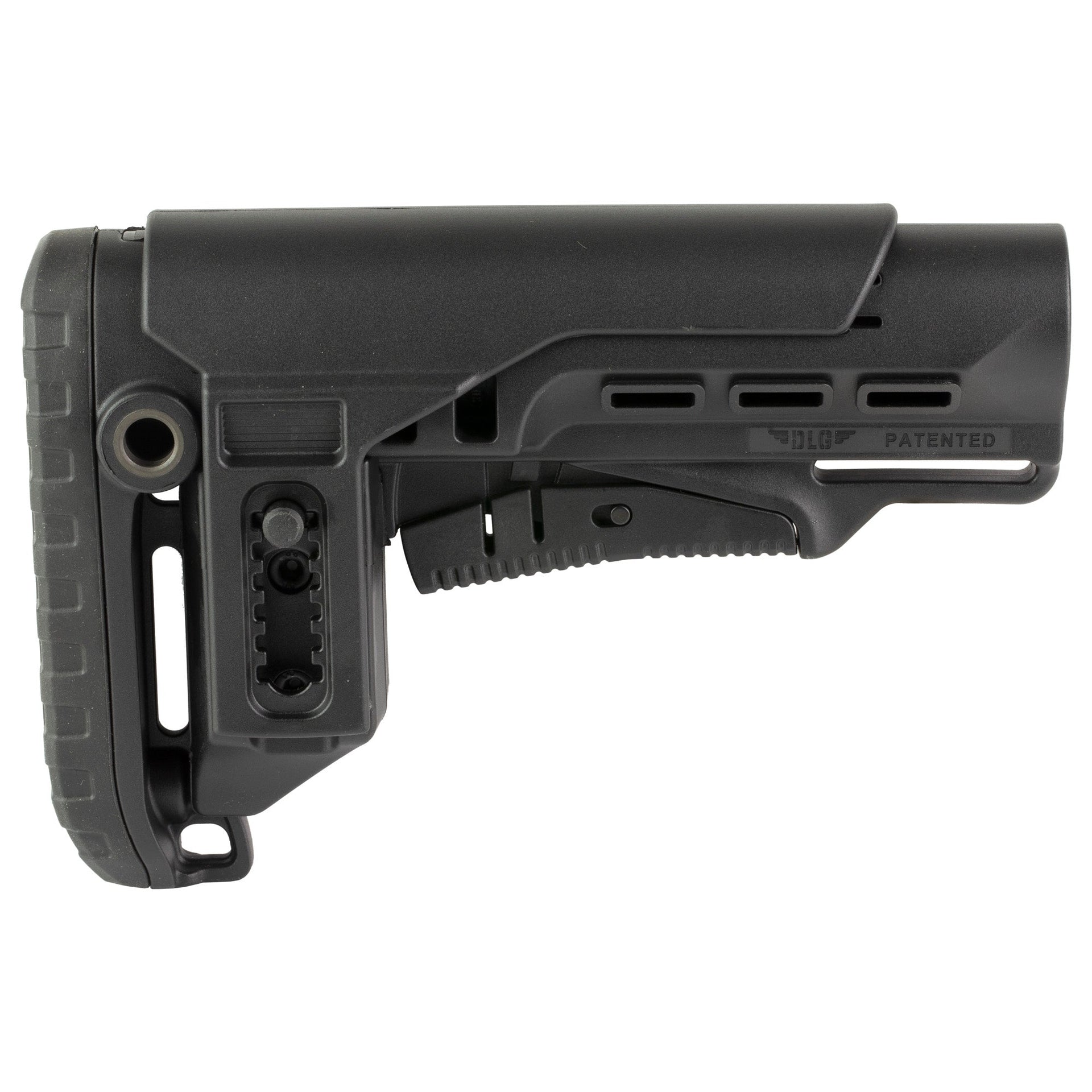 Ncstar Stock Chk Riser Mil Spec Blk NcSTAR